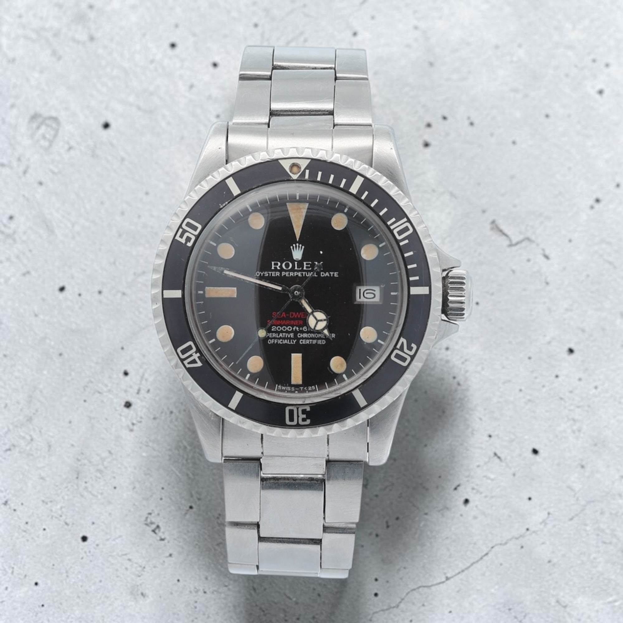 Rolex Sea Dweller Double Red reference 1665 Double Red Thin Case