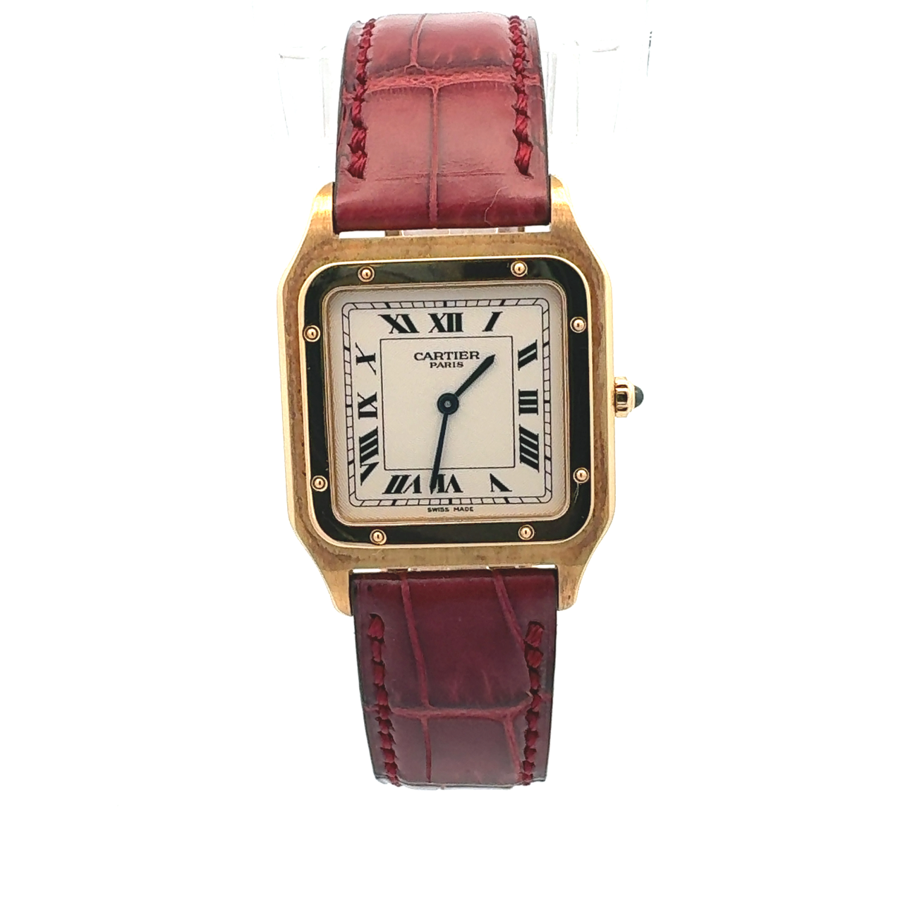 Cartier 18ct Yellow Gold Santos Dumont CPCP reference 1576B/W1527751