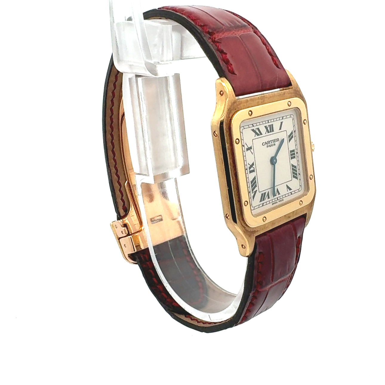 Cartier 18ct Yellow Gold Santos Dumont CPCP reference 1576B/W1527751