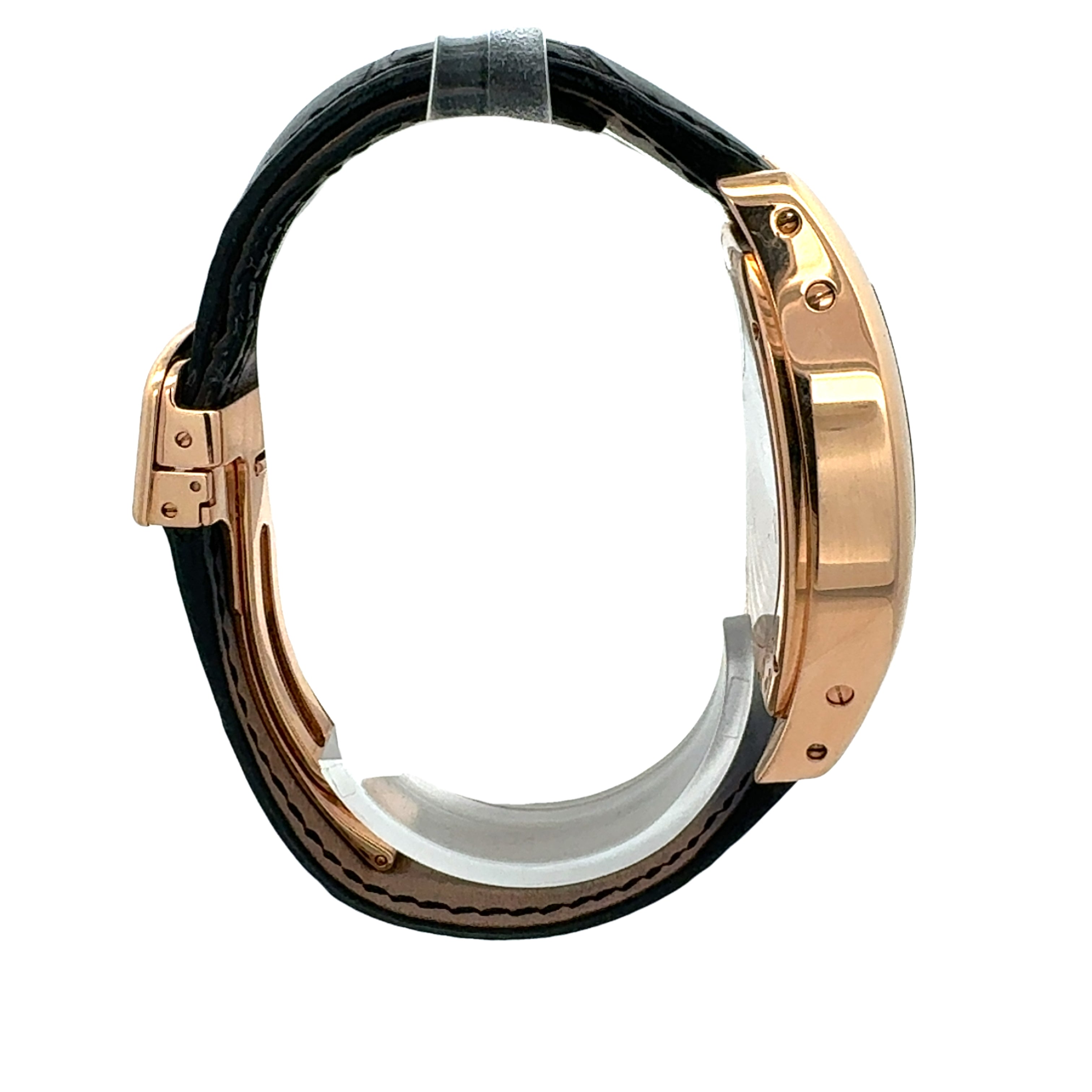 Cartier 18ct Rose Gold Tortue 8Days Collection Privee Cartier Paris reference 2760/ W1545851