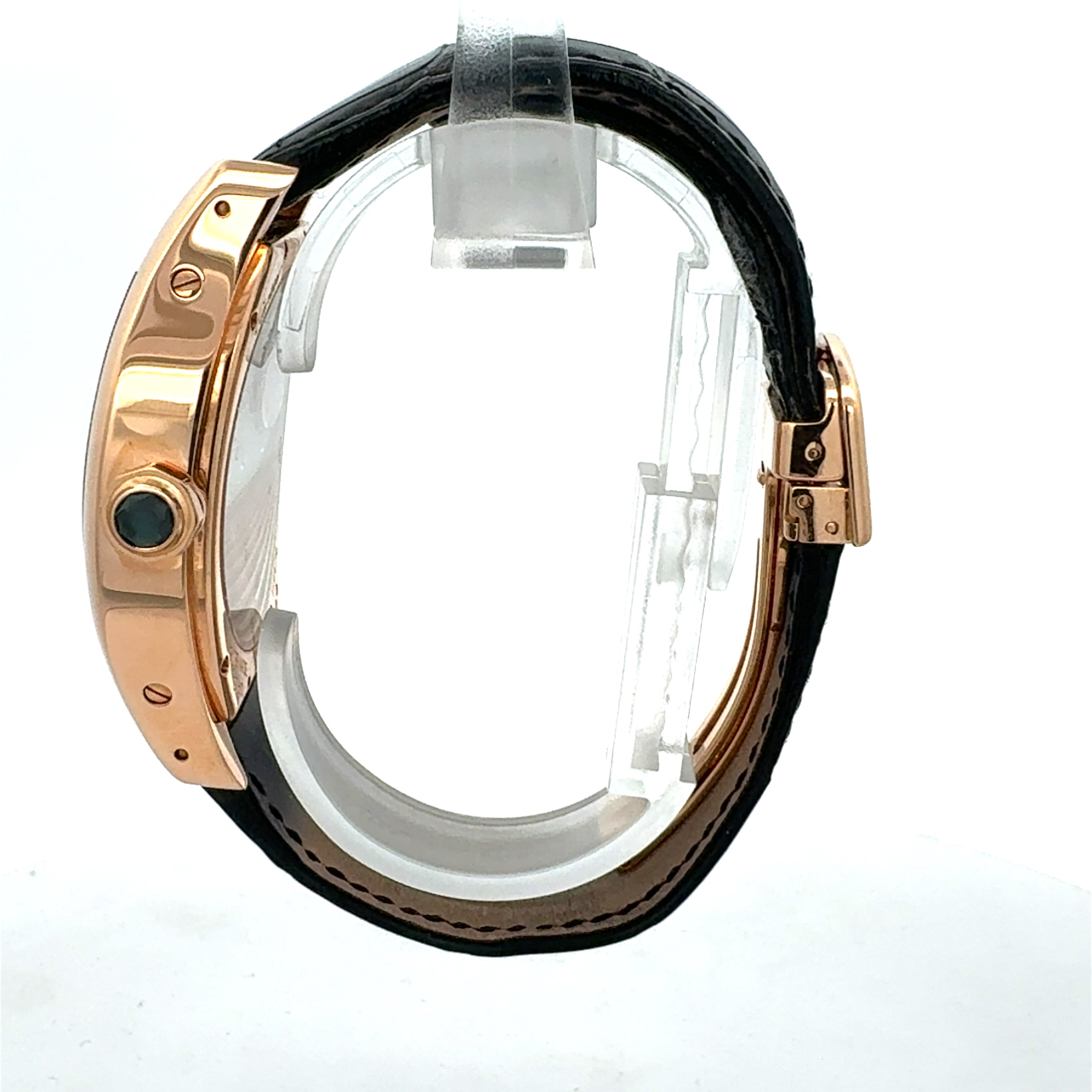 Cartier 18ct Rose Gold Tortue 8Days Collection Privee Cartier Paris reference 2760/ W1545851