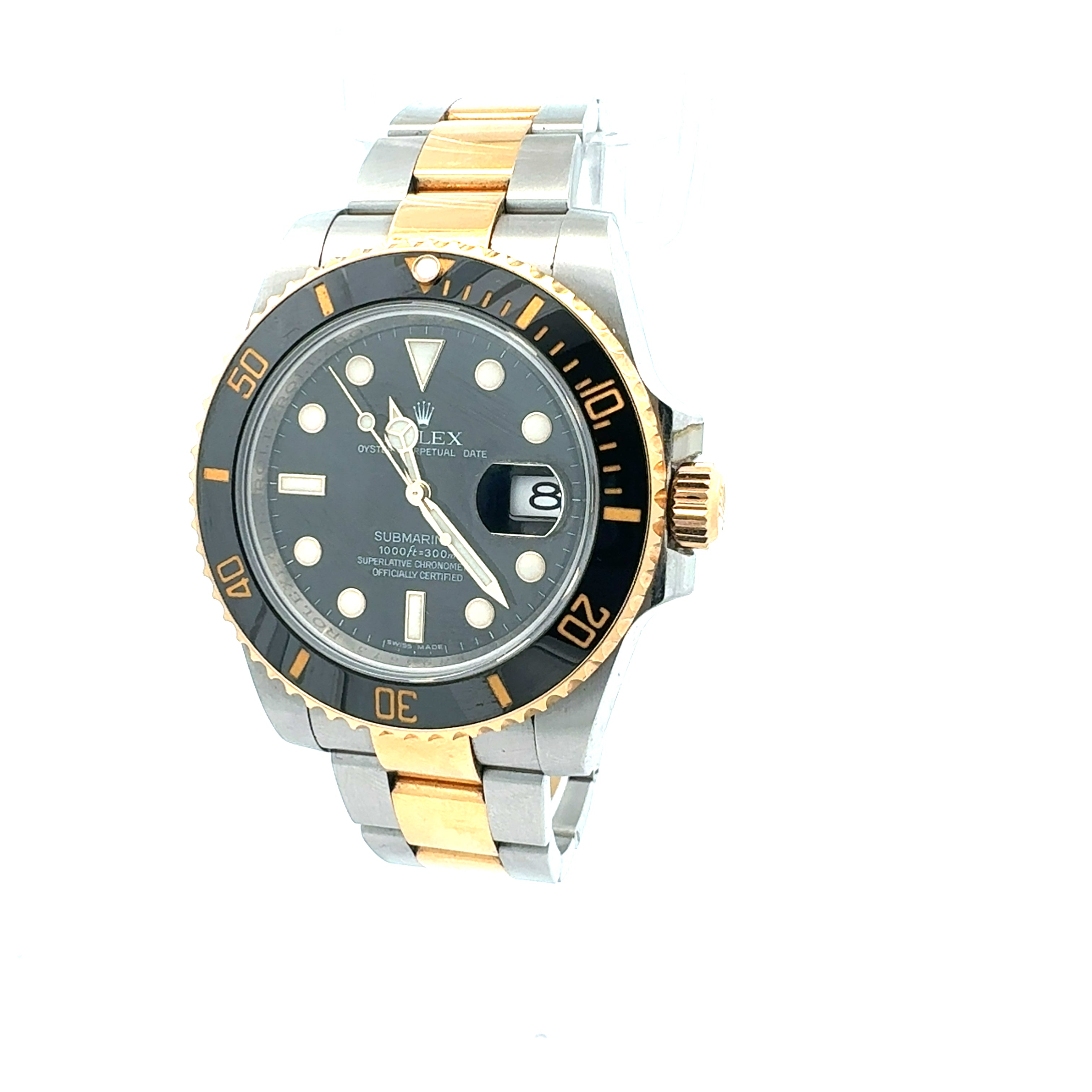 Rolex Steel and Yellow Gold Submariner Date reference 116613LN