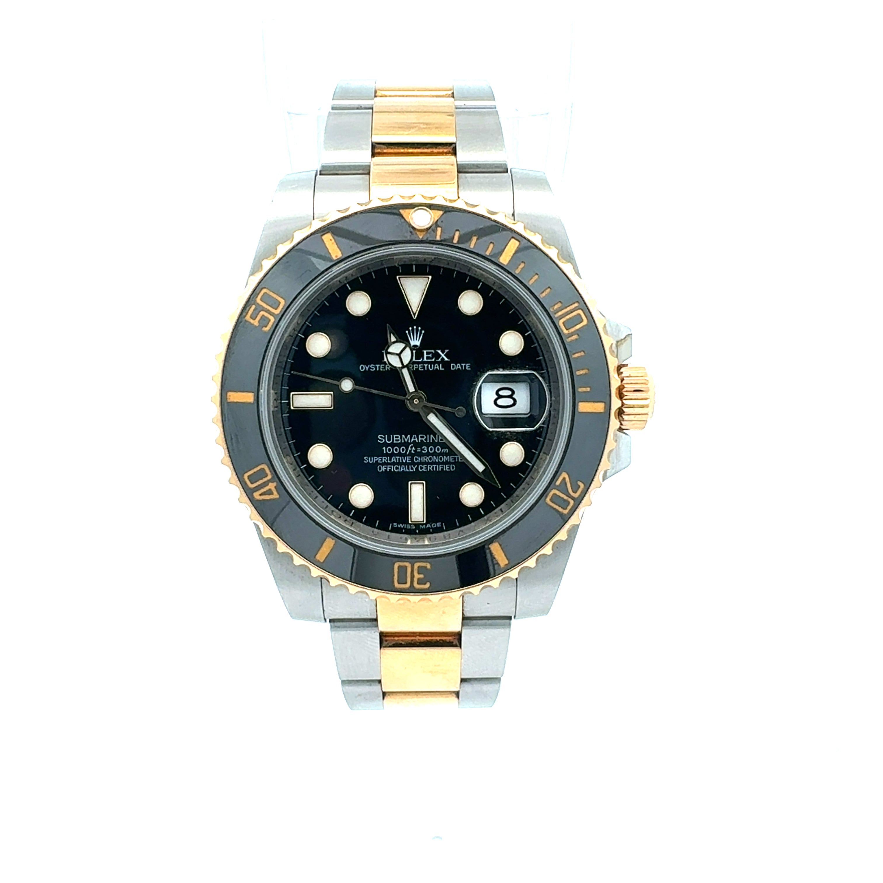 Rolex Steel and Yellow Gold Submariner Date reference 116613LN