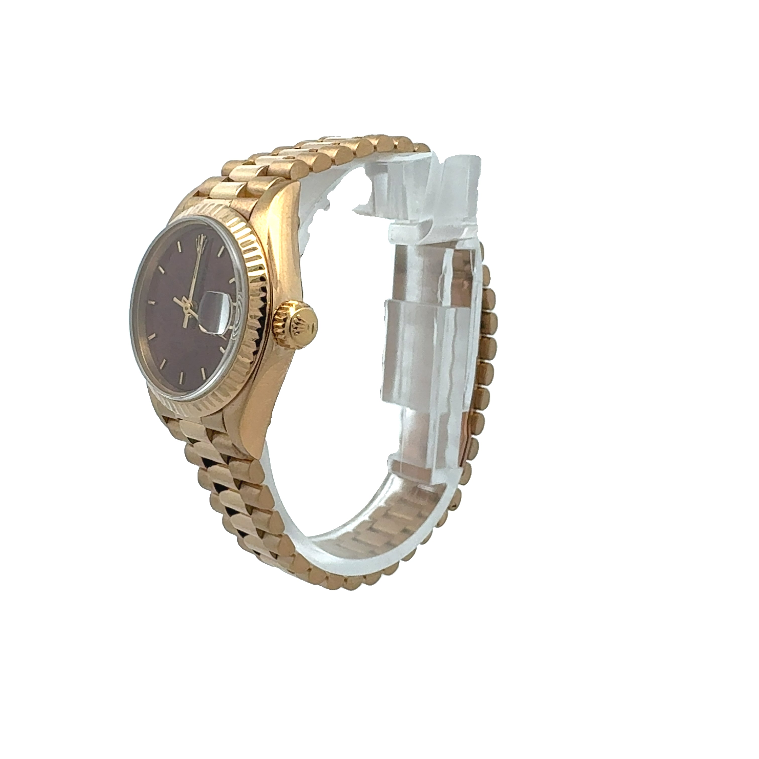 Rolex Lady Datejust reference 69178 Factory Burl Wood Dial