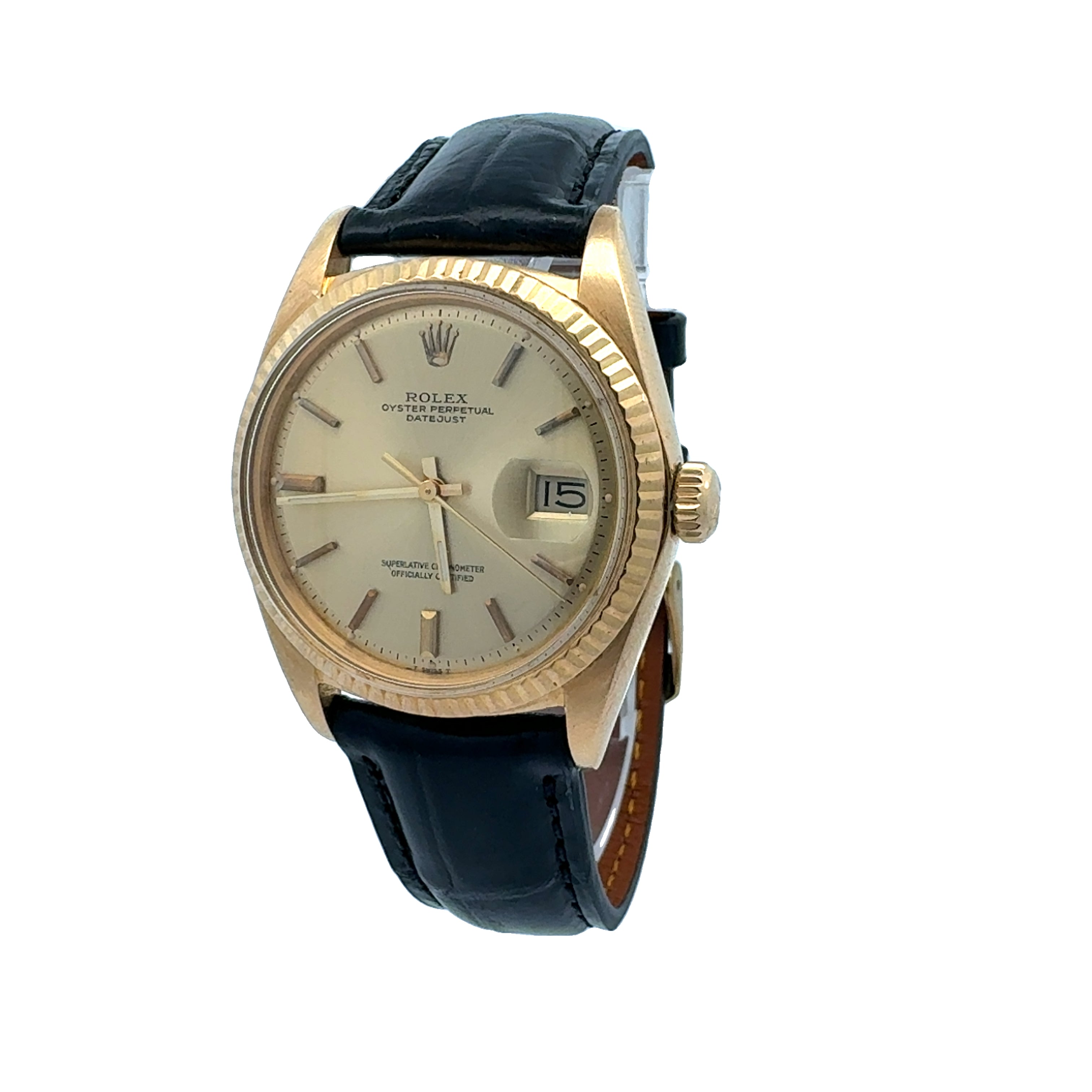Rolex 18ct Yellow Gold Datejust reference 1601