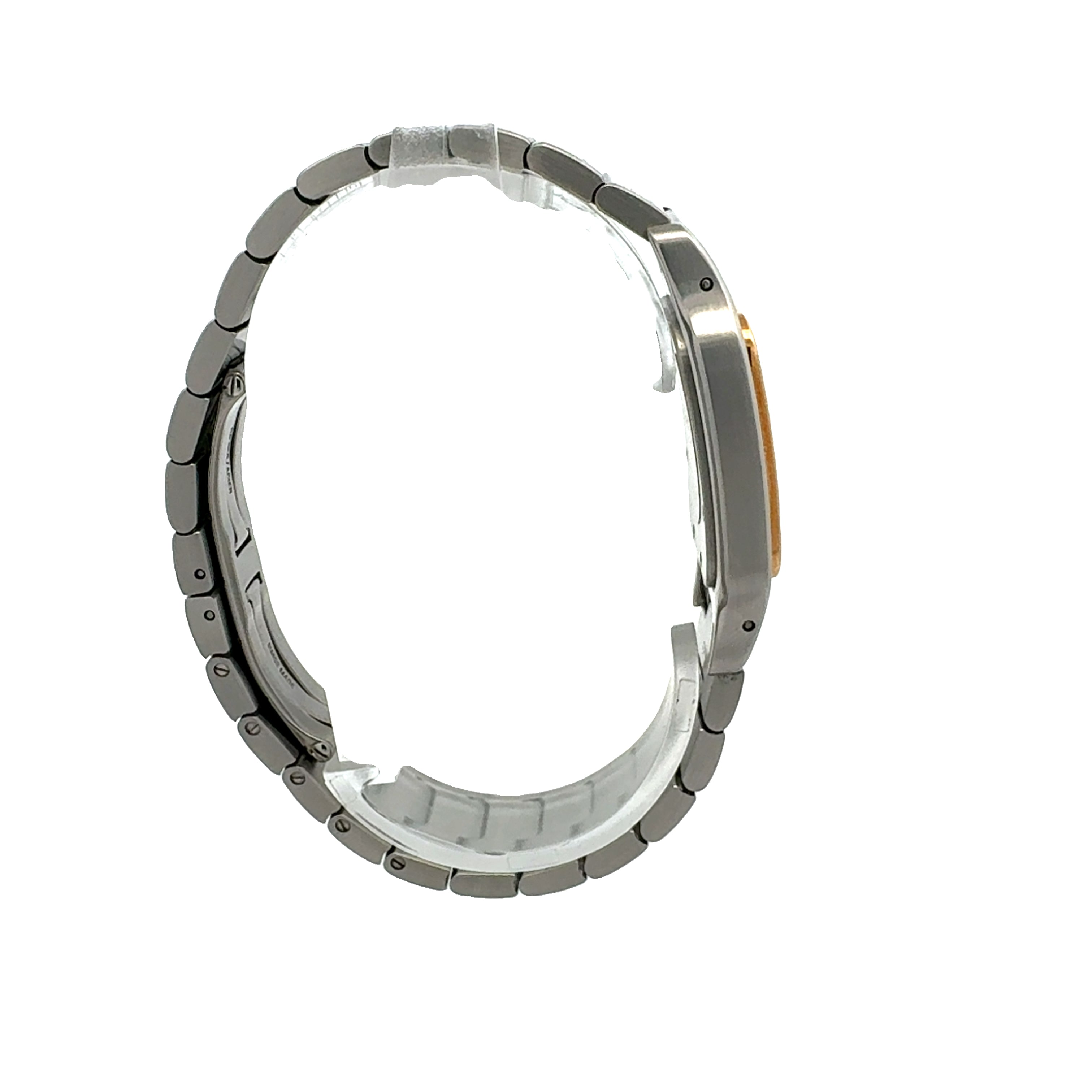 Cartier Steel and Gold Santos Galbee reference 1566