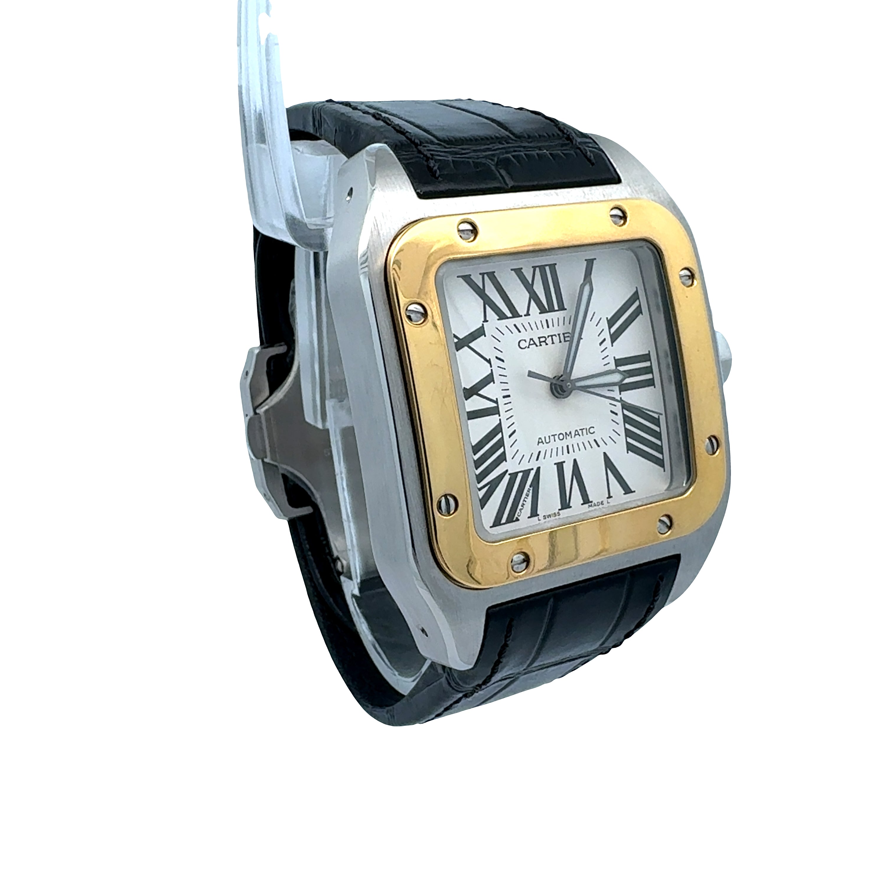 Cartier Santos 100Xl reference 2656 Steel and Gold
