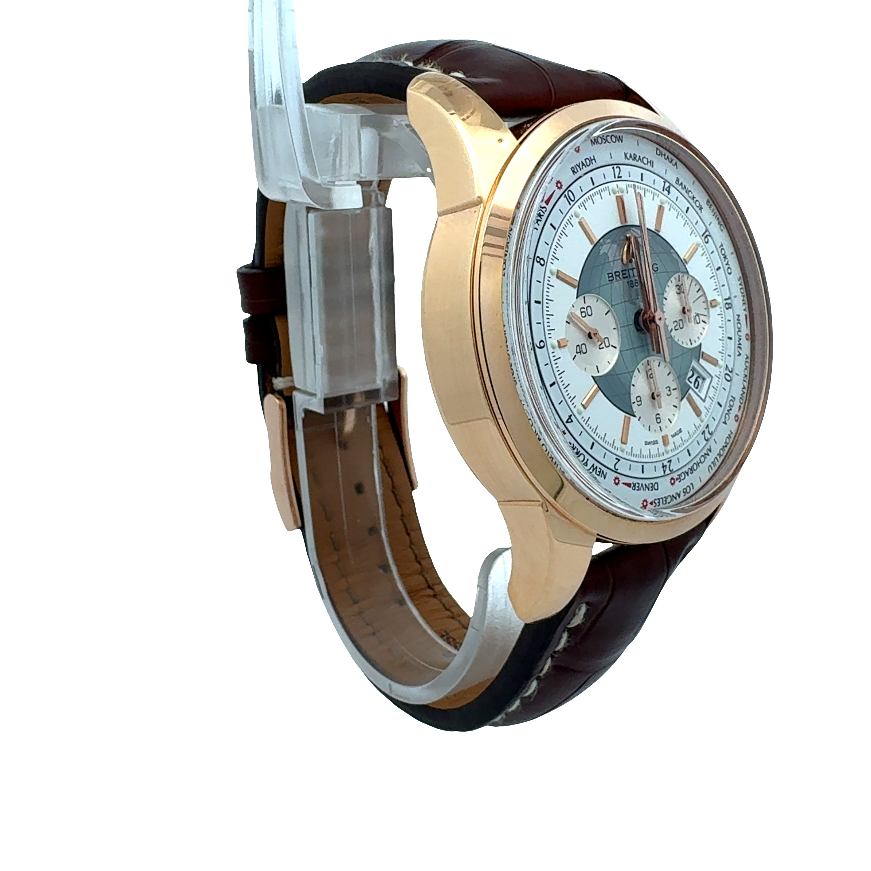 Breitling Transocean Chronograph Unitime reference  RB0510U0/A733