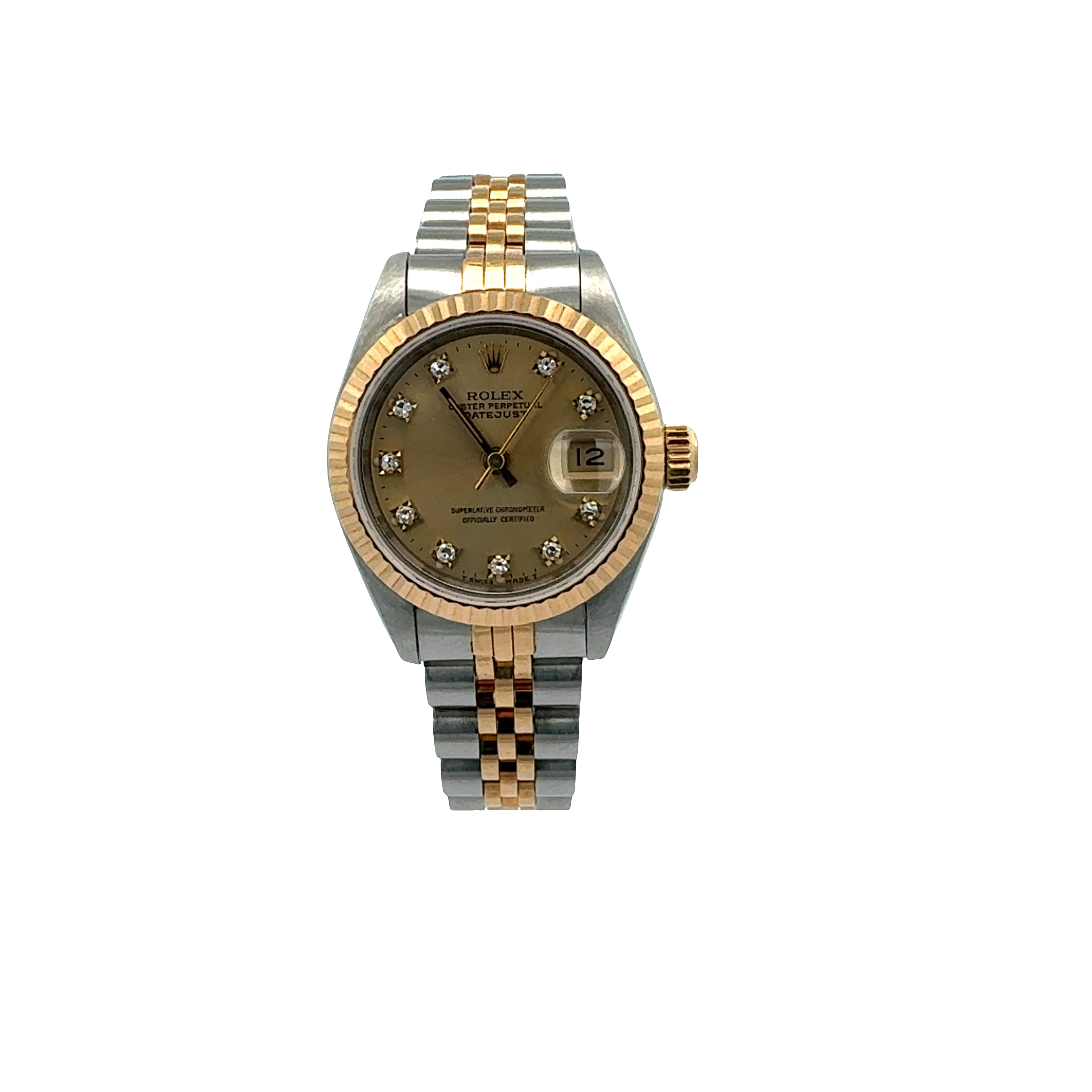 Rolex Lady Datejust reference 69173 Factory Diamond Dial