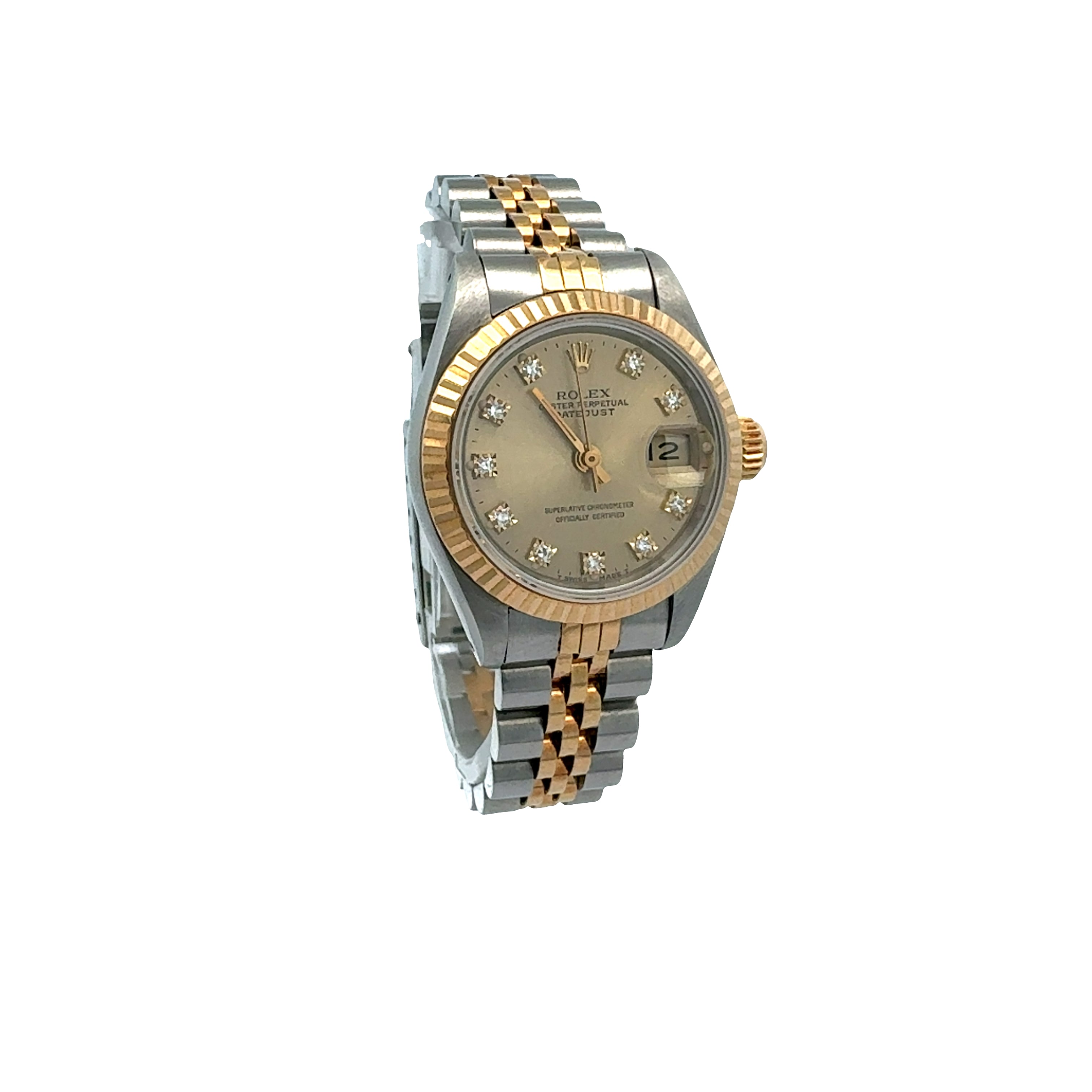 Rolex Lady Datejust reference 69173 Factory Diamond Dial