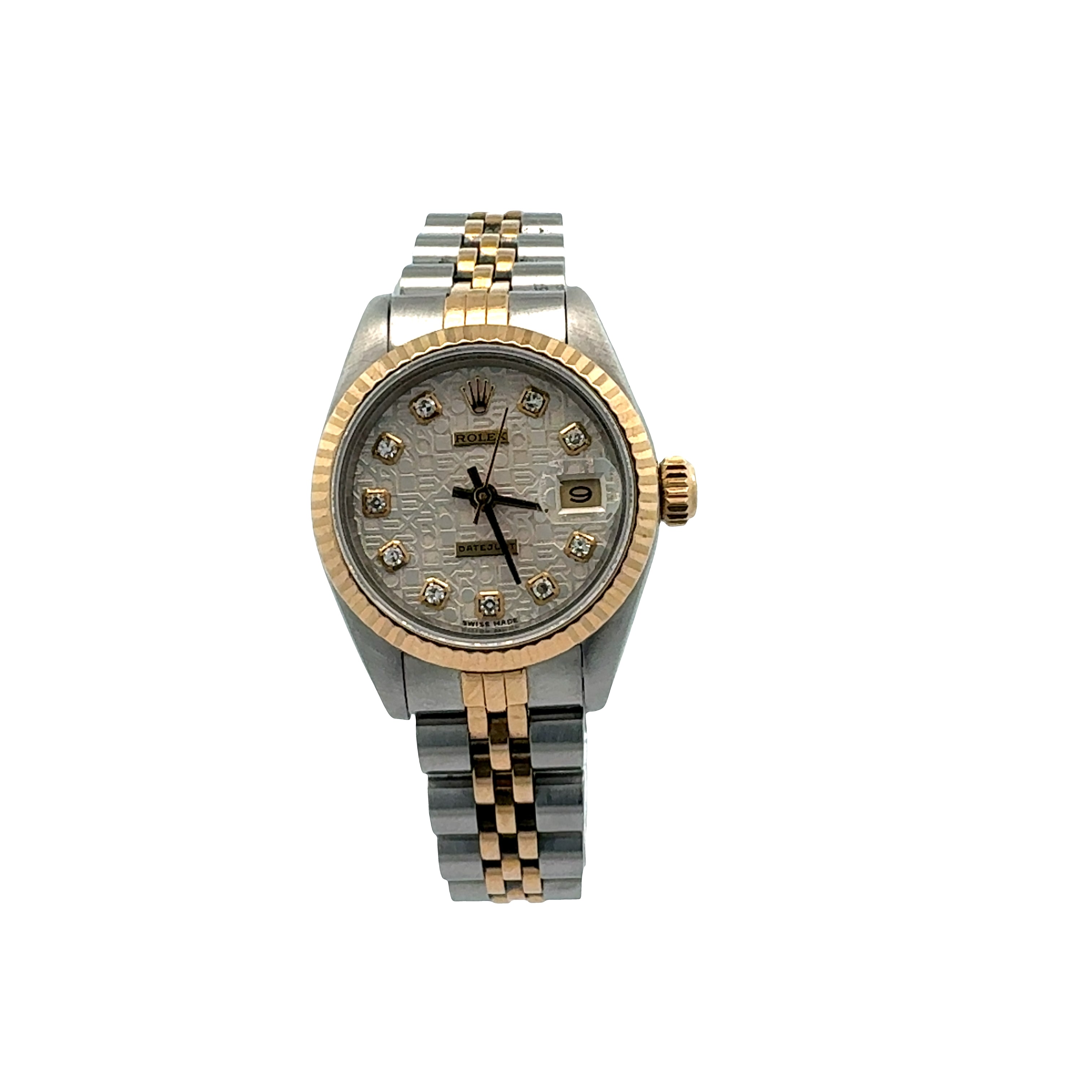 Rolex Lady Datejust reference 69173 Factory Diamond Dial