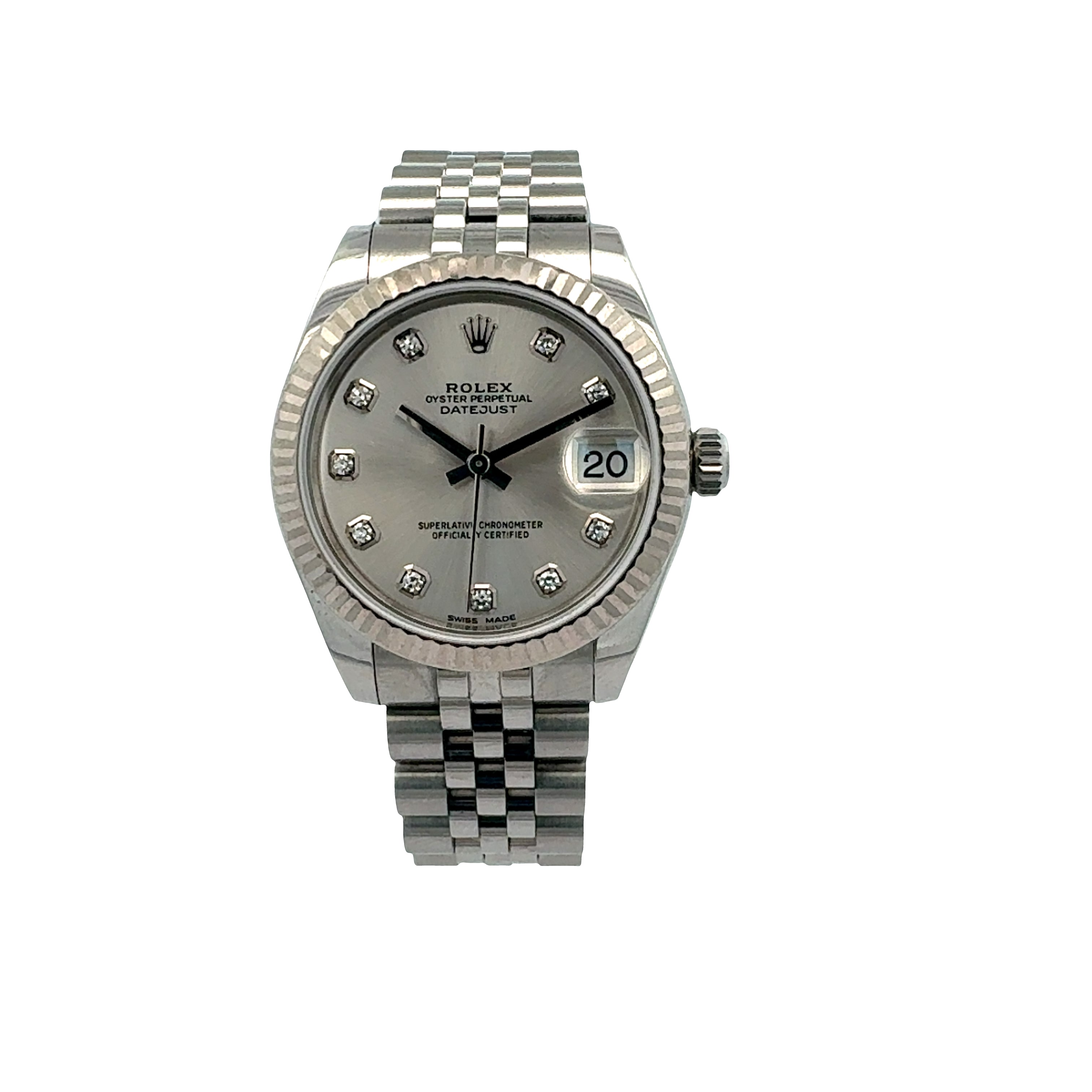 Rolex Datejust 31 reference 178274 Factory Diamond Dial