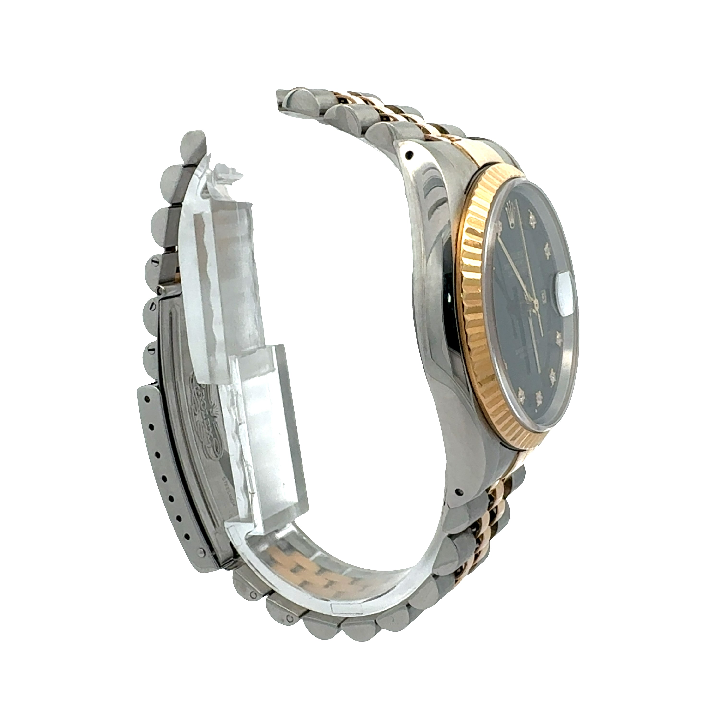 Rolex Datejust 16233 reference 16233 Factory Black diamond Dial