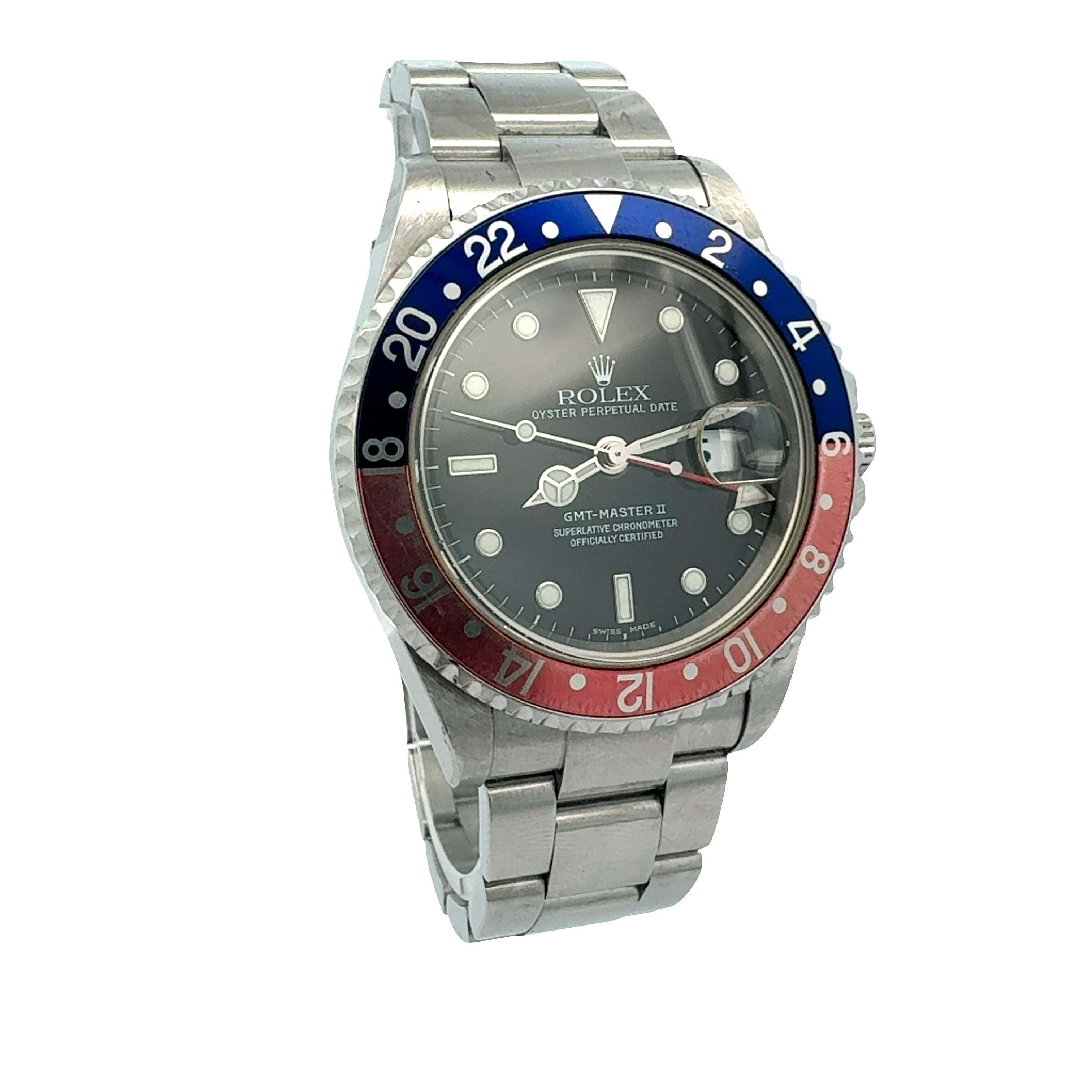Rolex GMT Master II Pepsi reference 16710