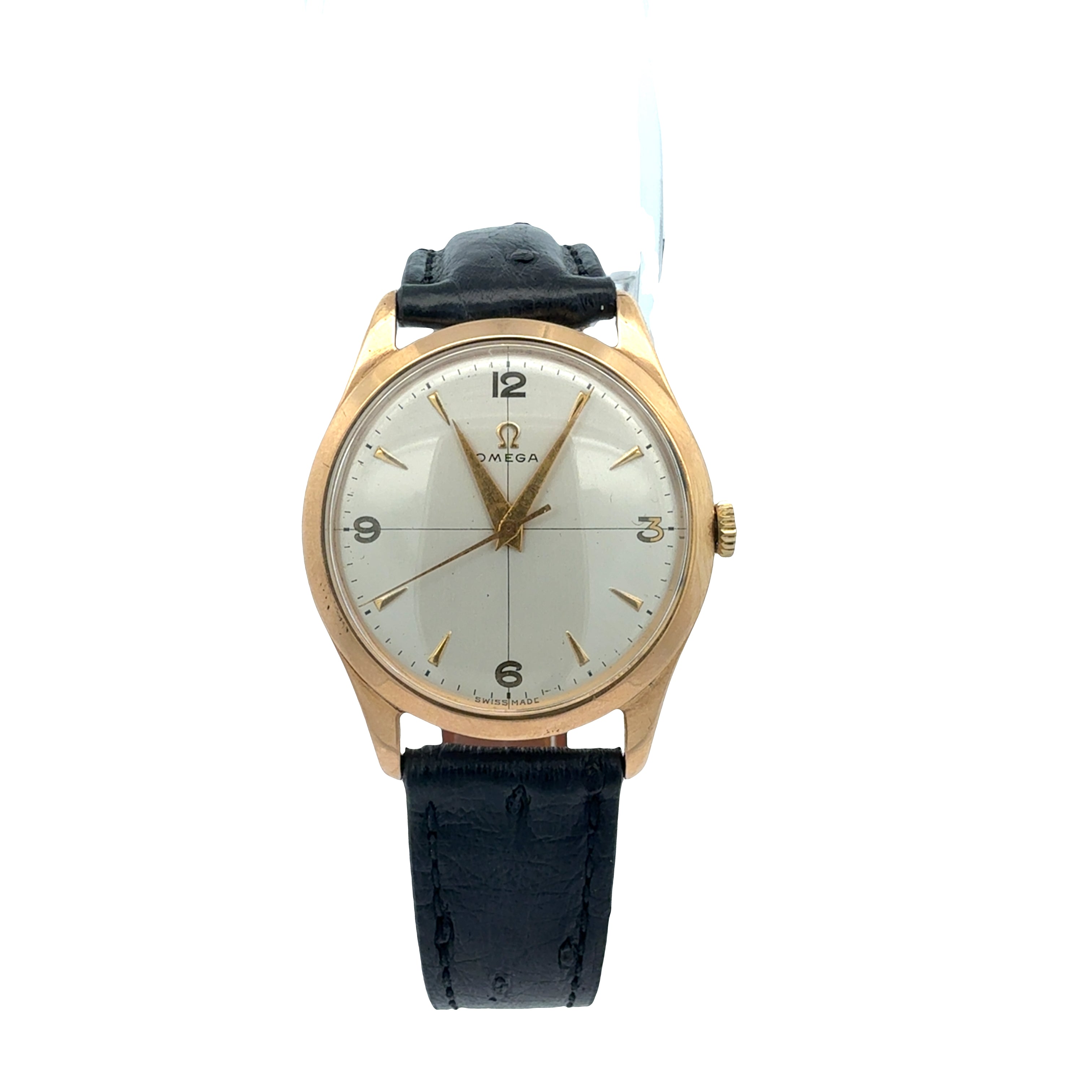 Omega 18ct Rose Gold Dress watch reference 13302