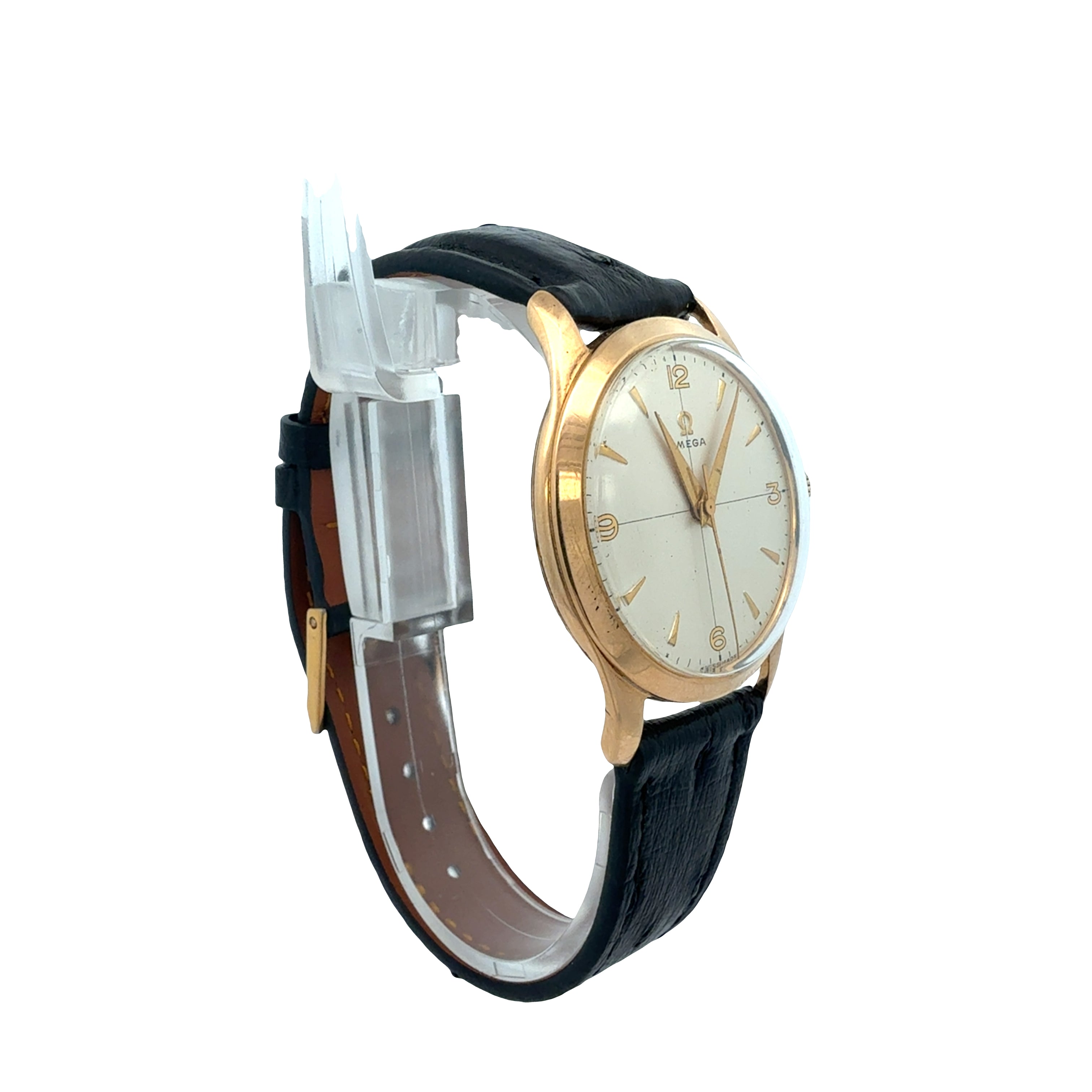 Omega 18ct Rose Gold Dress watch reference 13302