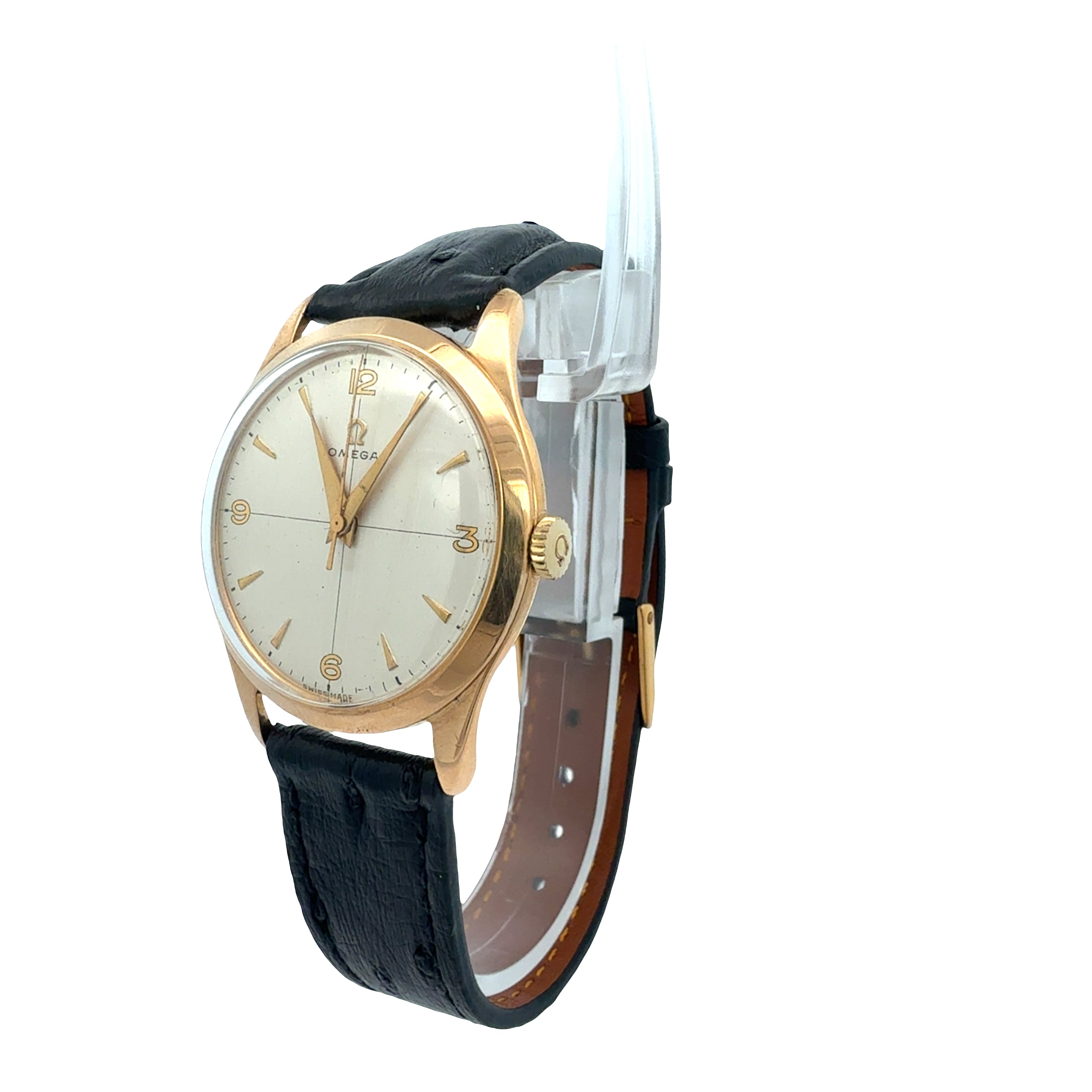 Omega 18ct Rose Gold Dress watch reference 13302