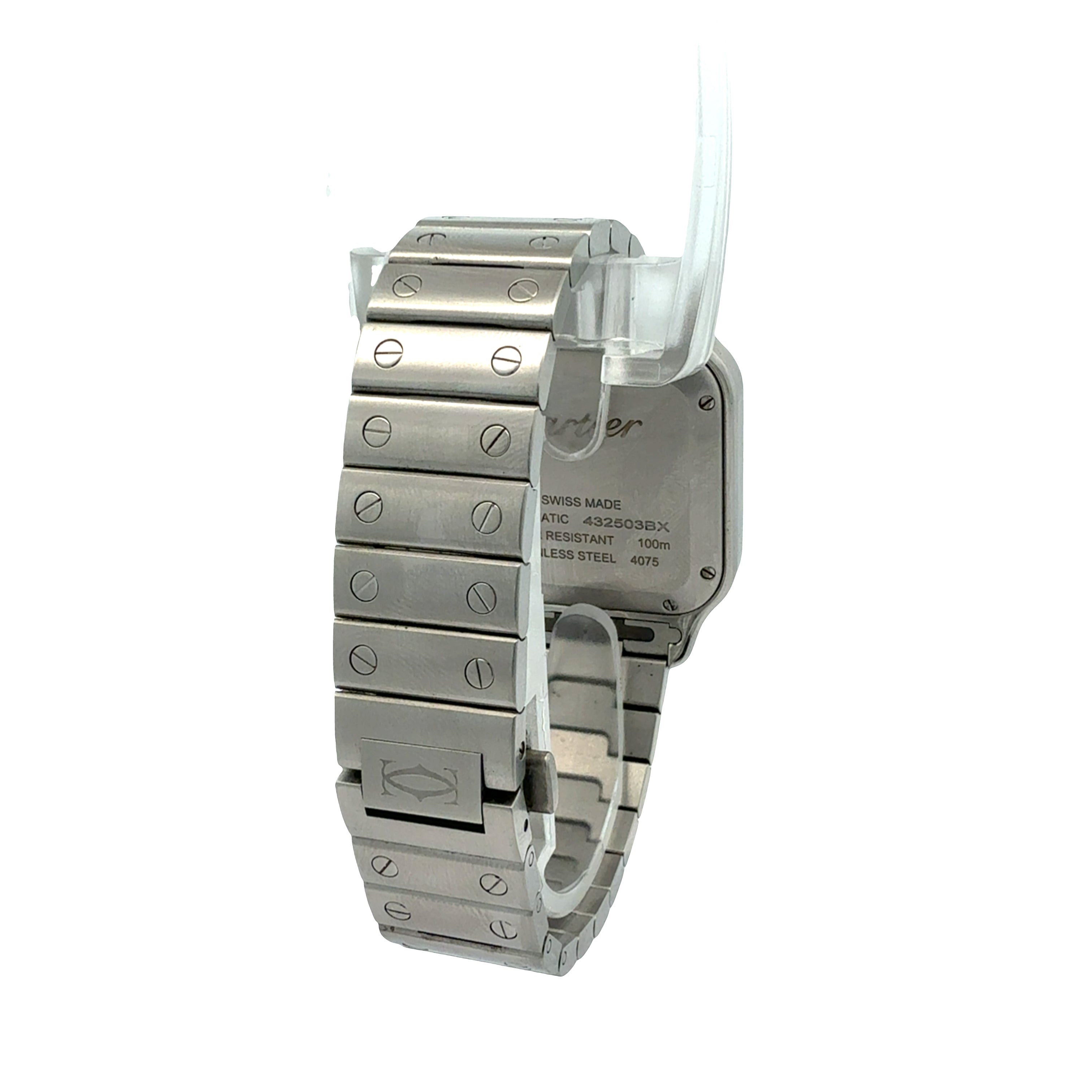Cartier Santos De Cartier Medium reference W4SA0005 Factory Diamonds