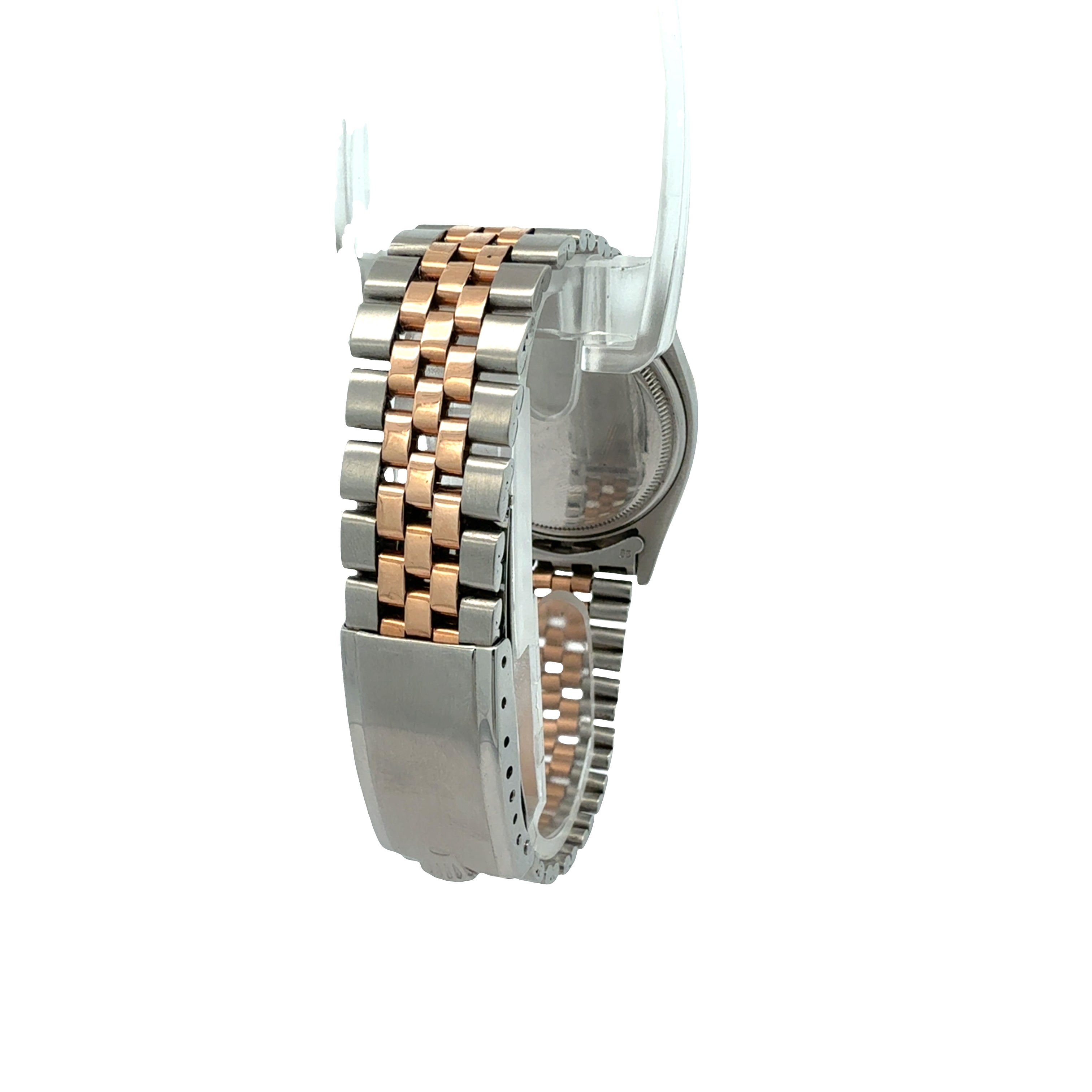 Rolex Datejust reference 6605 Steel and Rose Gold