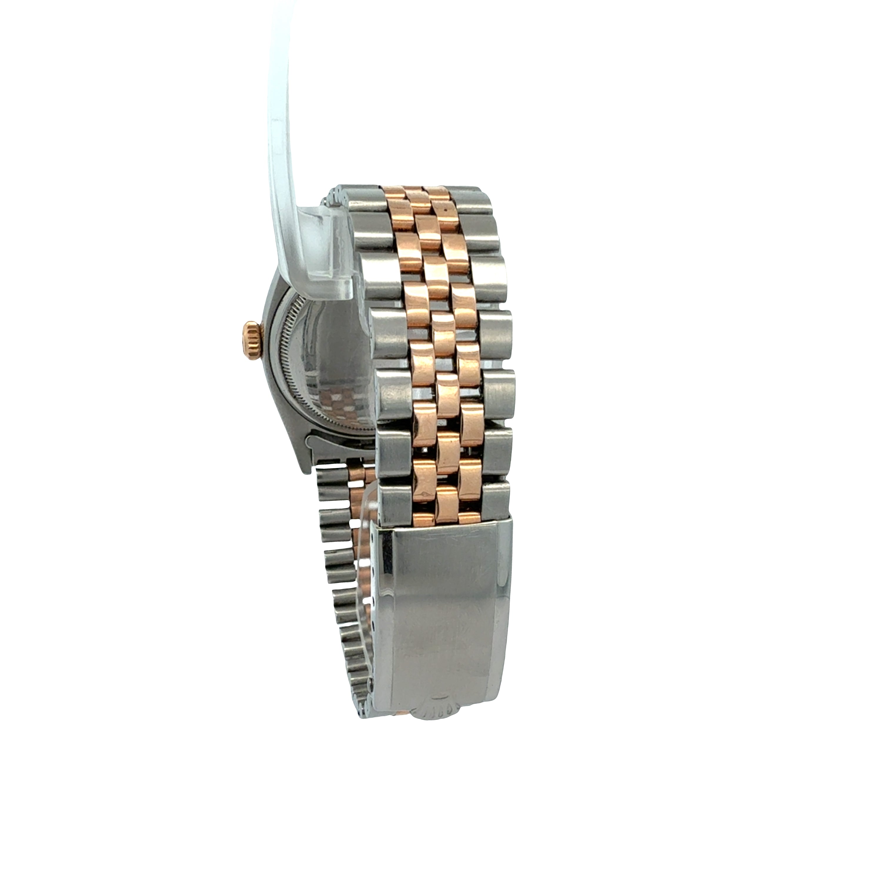 Rolex Datejust reference 6605 Steel and Rose Gold