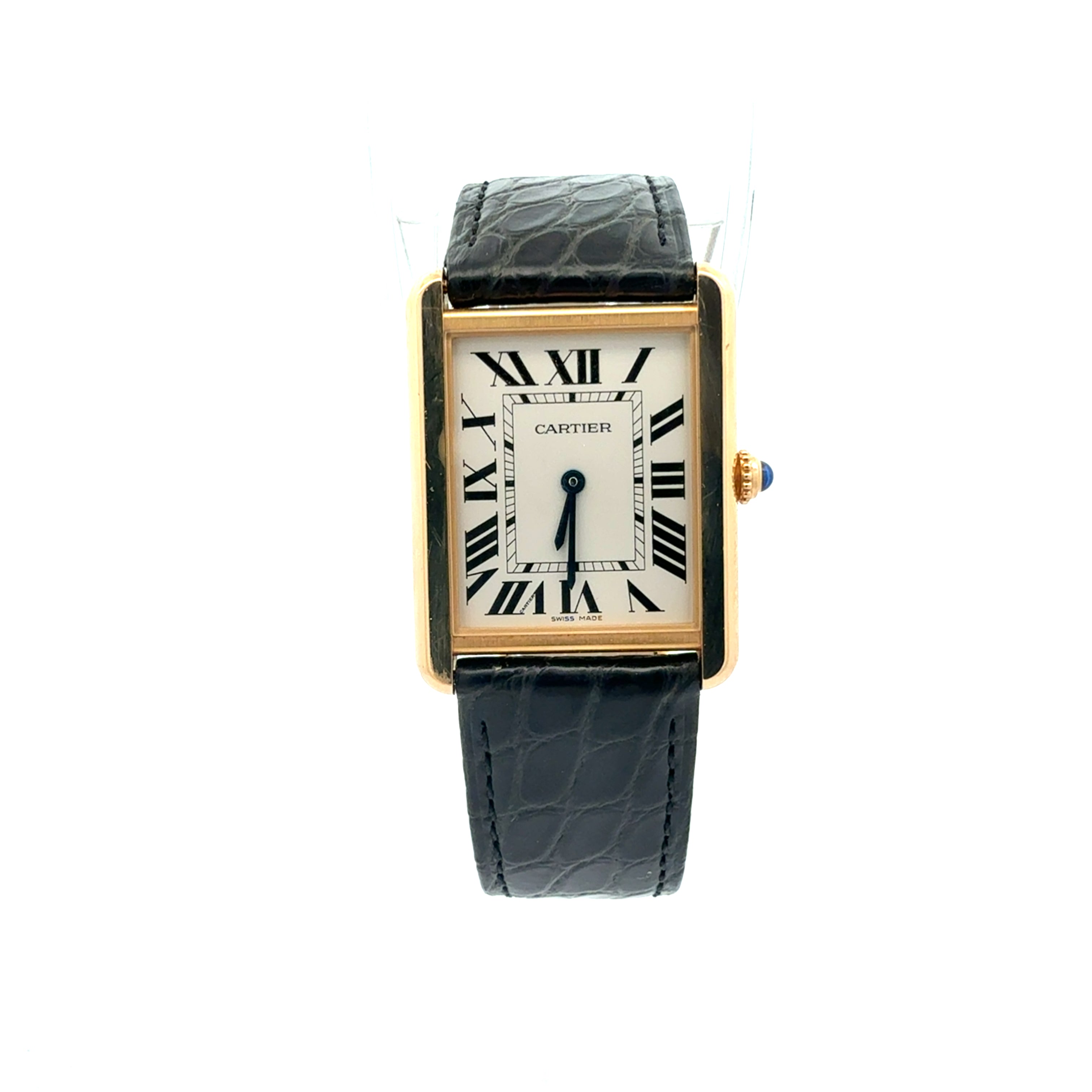 Cartier 18ct Yellow Gold Tank Solo reference 3167