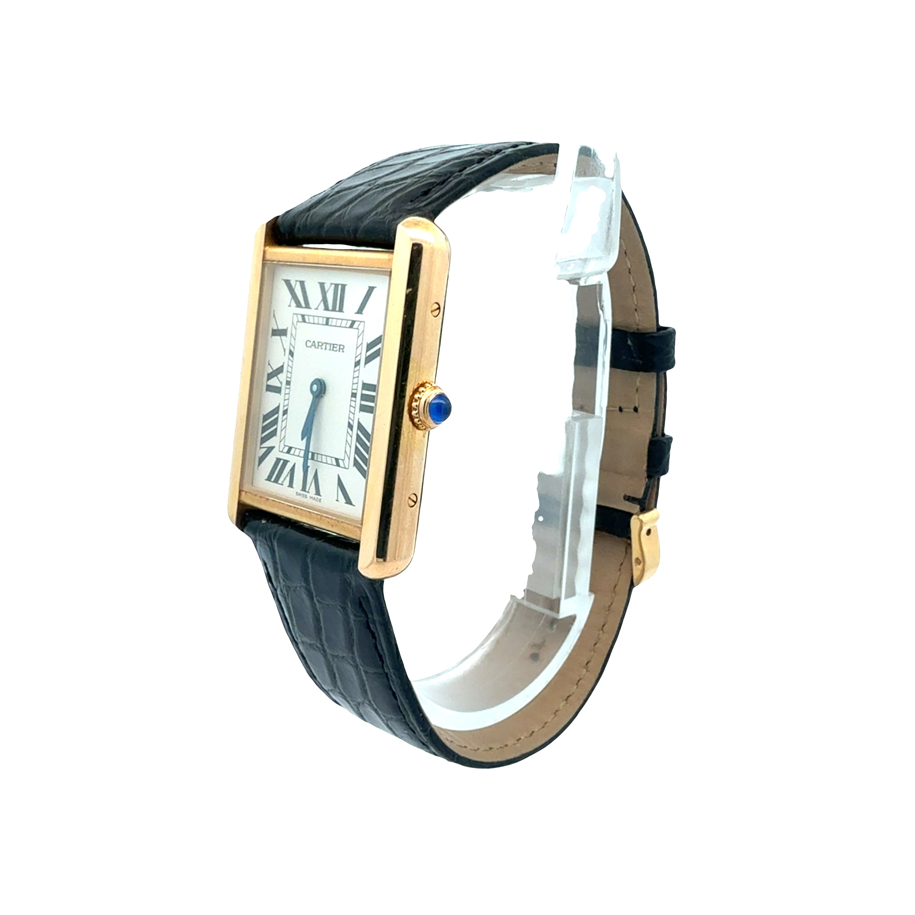 Cartier 18ct Yellow Gold Tank Solo reference 3167