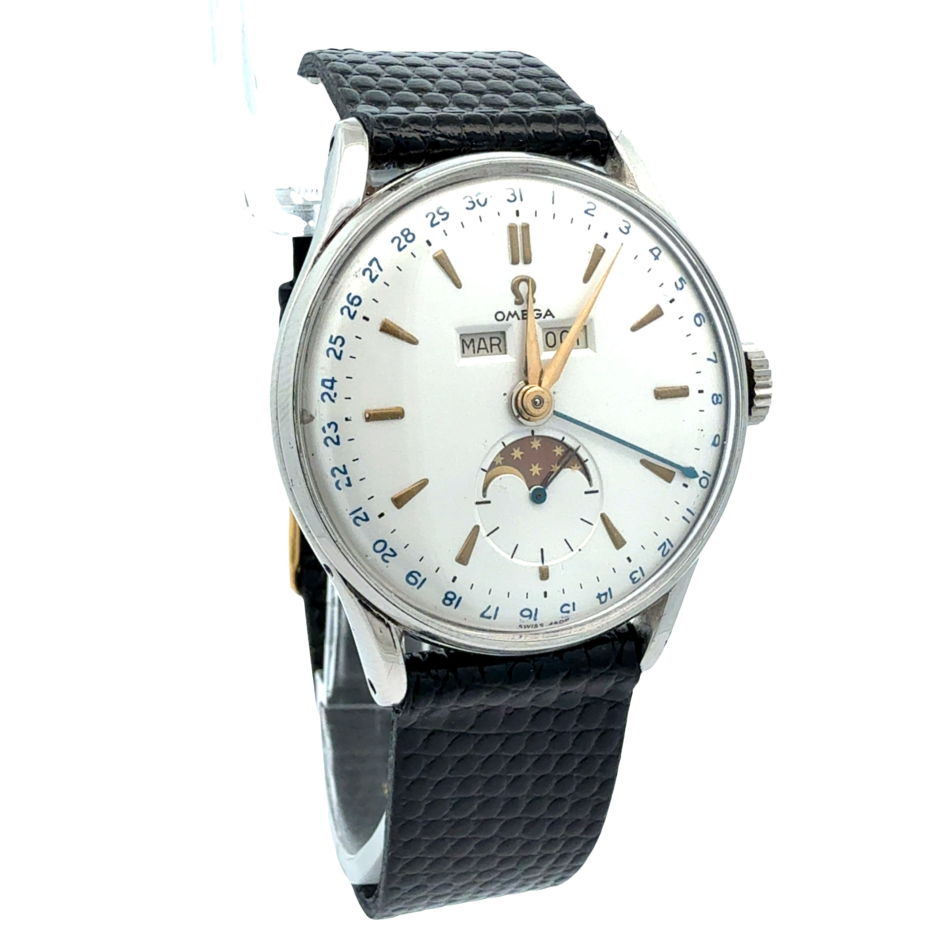 omega Triple Date Moonphase reference 2471-6