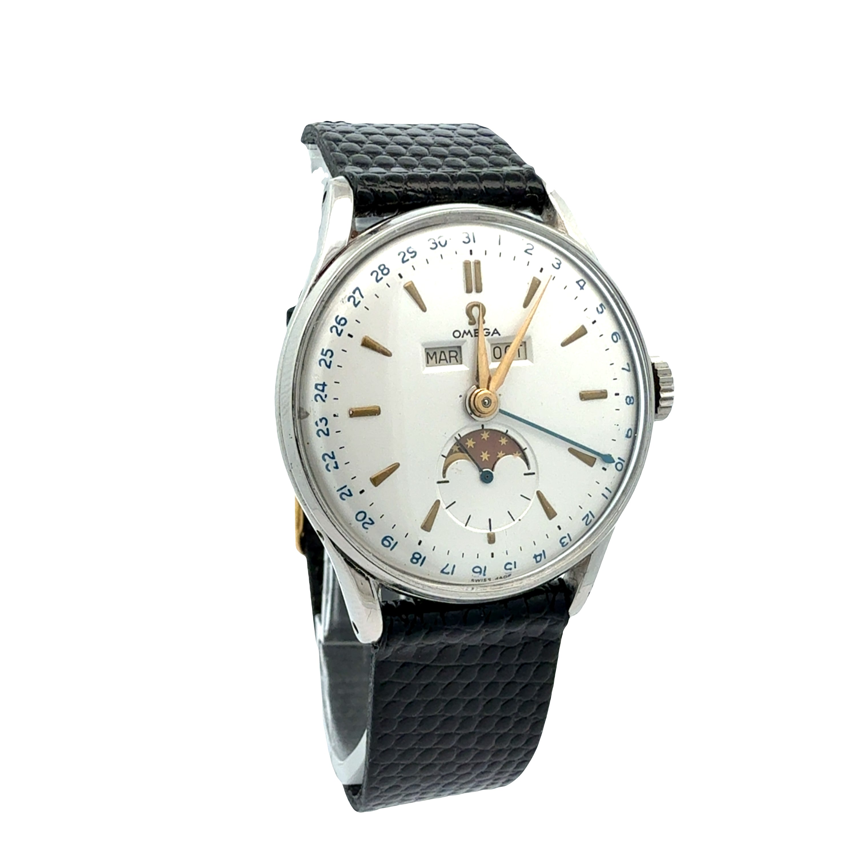 omega Triple Date Moonphase reference 2471-6