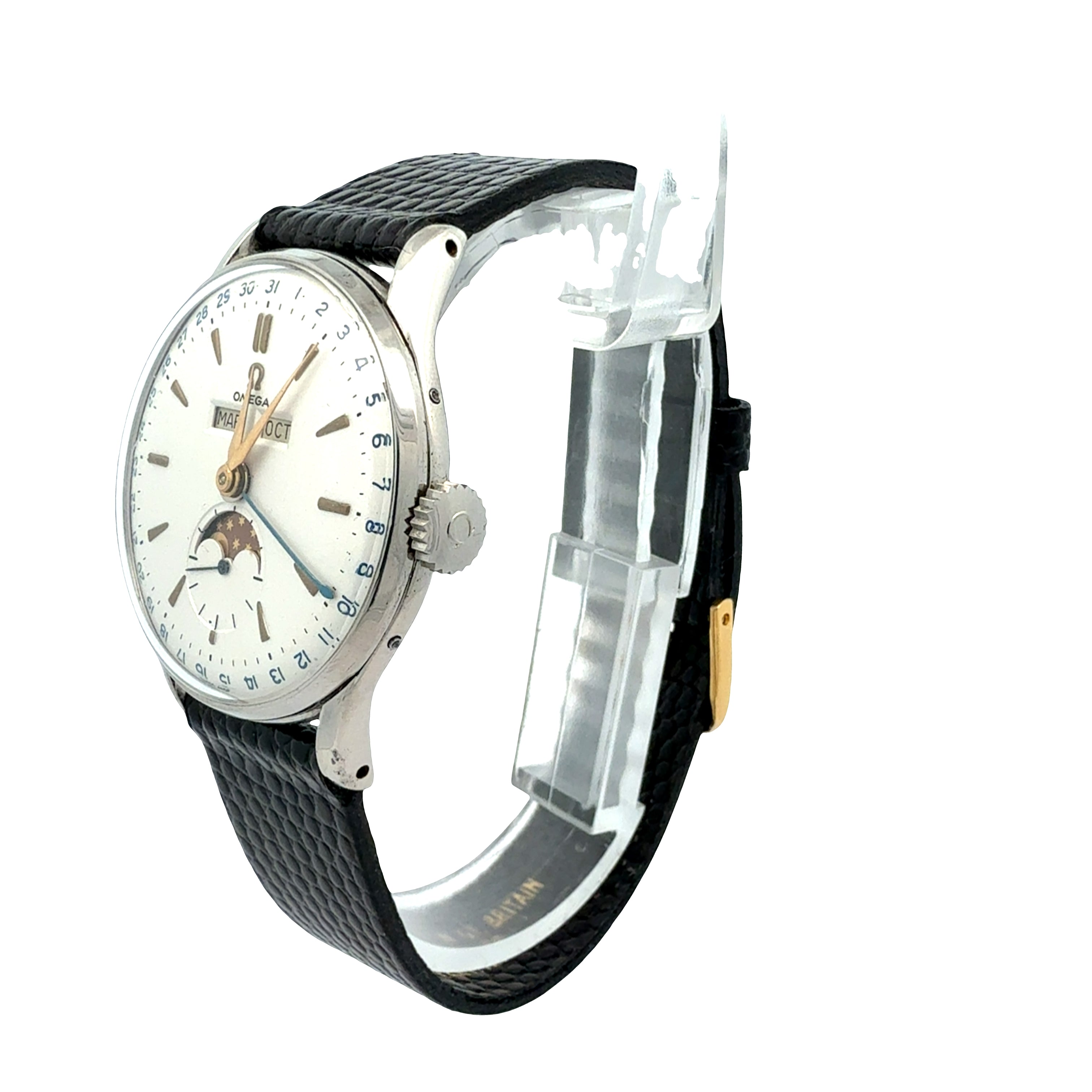 omega Triple Date Moonphase reference 2471-6