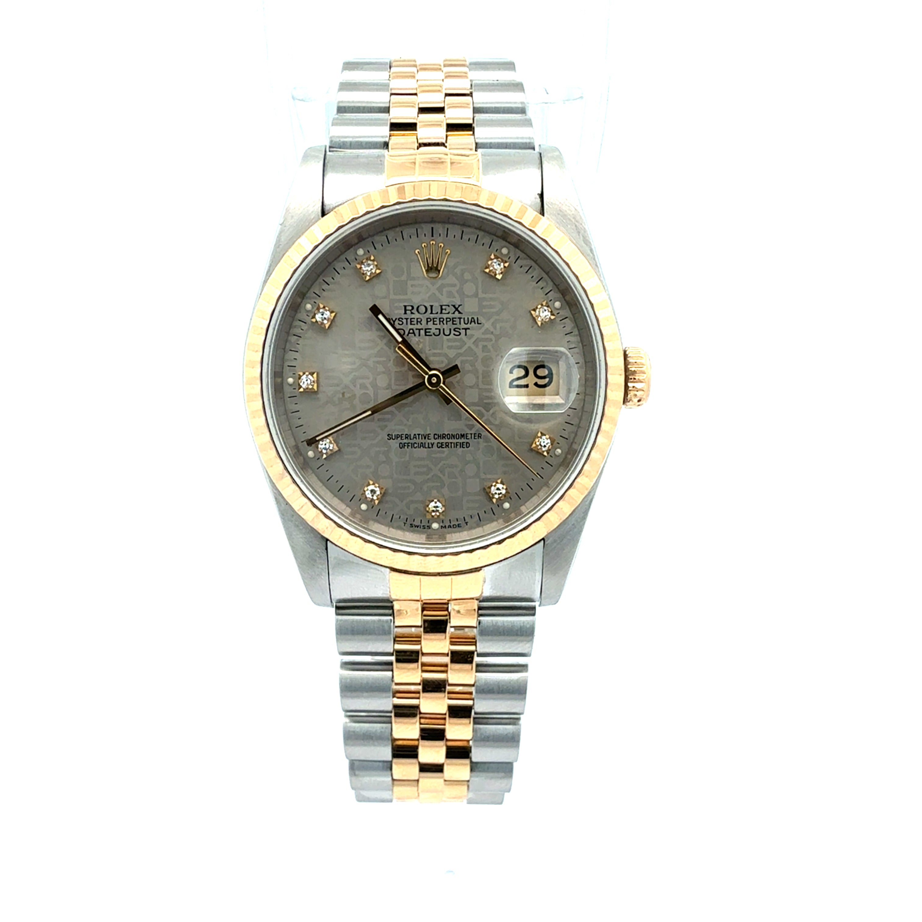 Rolex Datejust 16233 reference 16233 Factory Diamond dial
