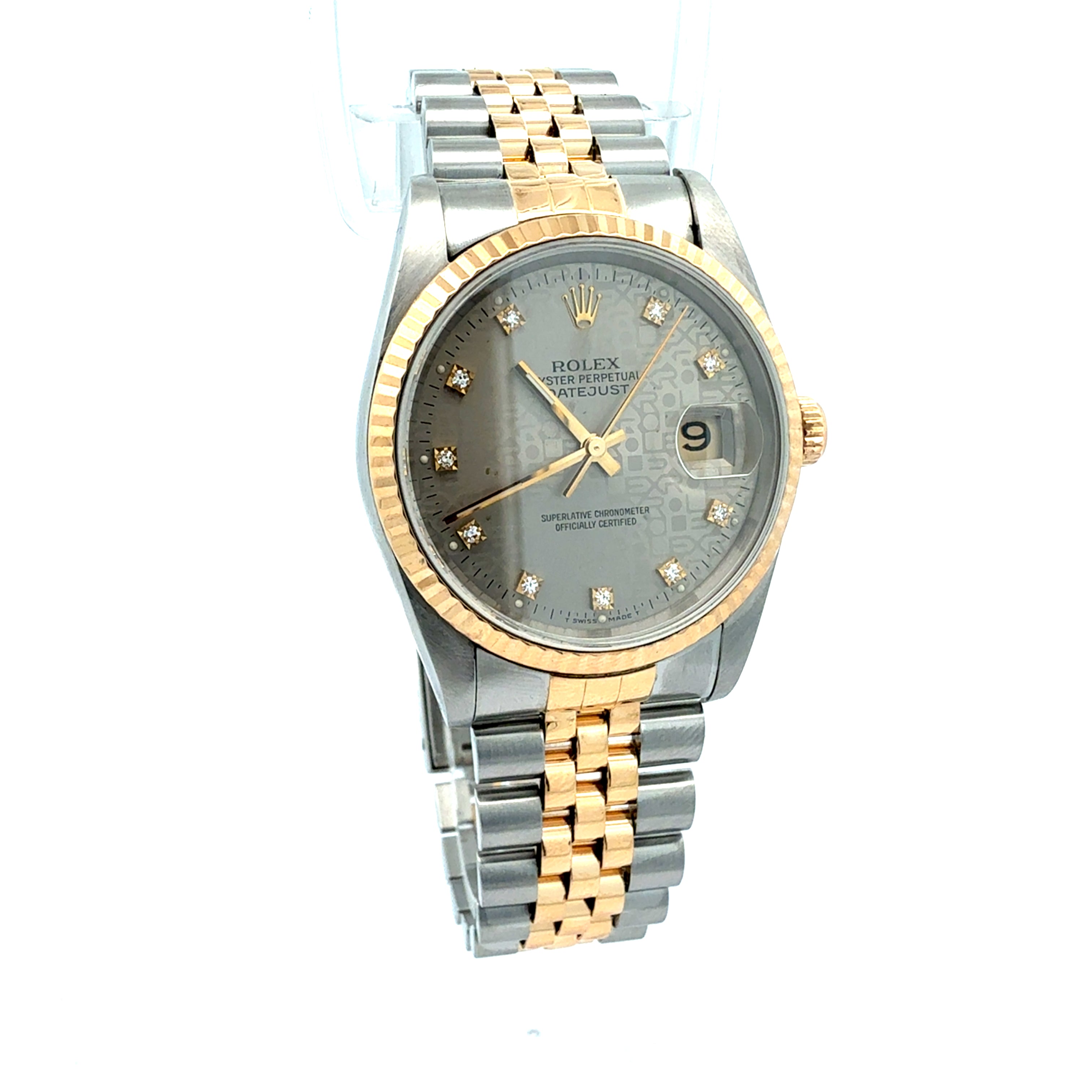 Rolex Datejust 16233 reference 16233 Factory Diamond dial