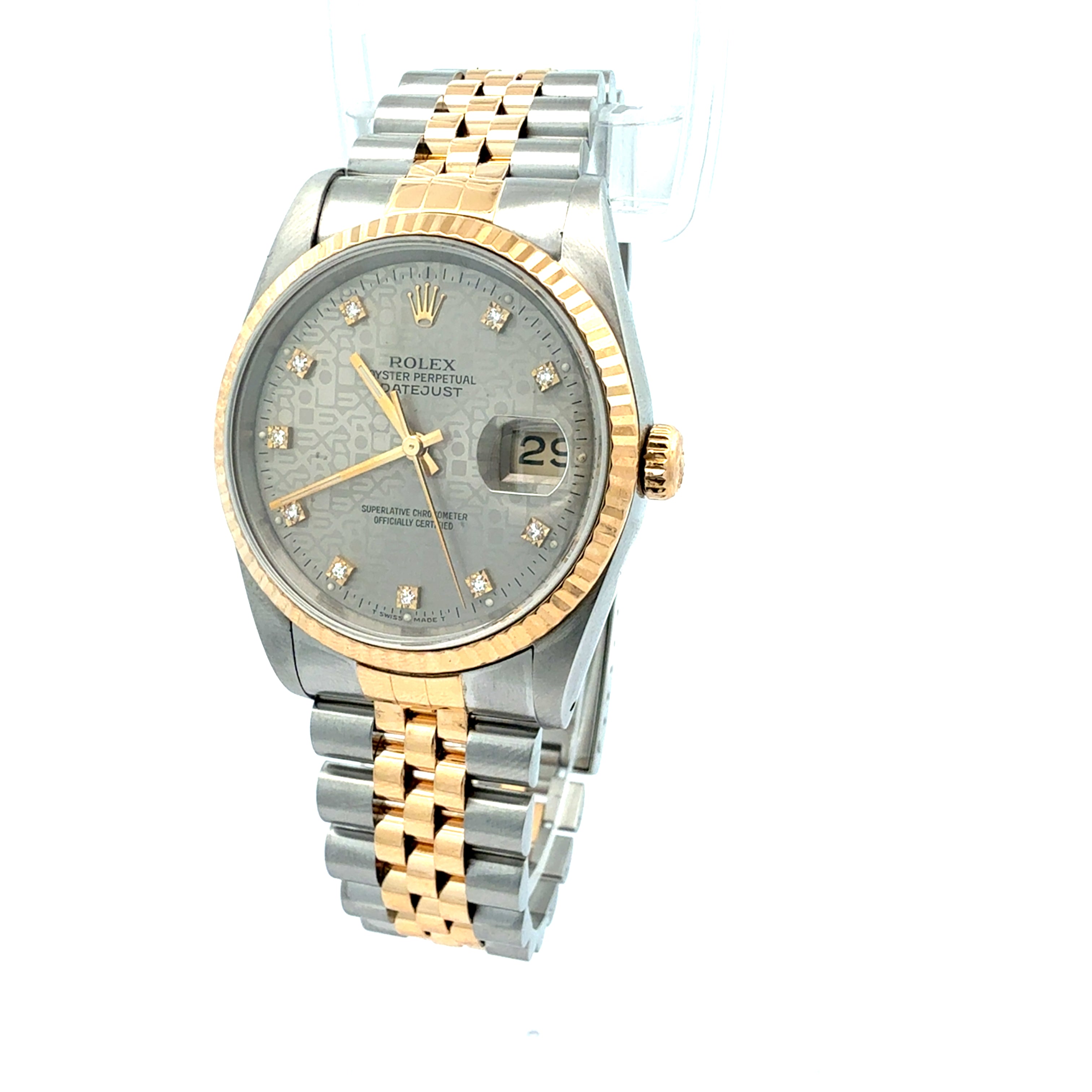 Rolex Datejust 16233 reference 16233 Factory Diamond dial