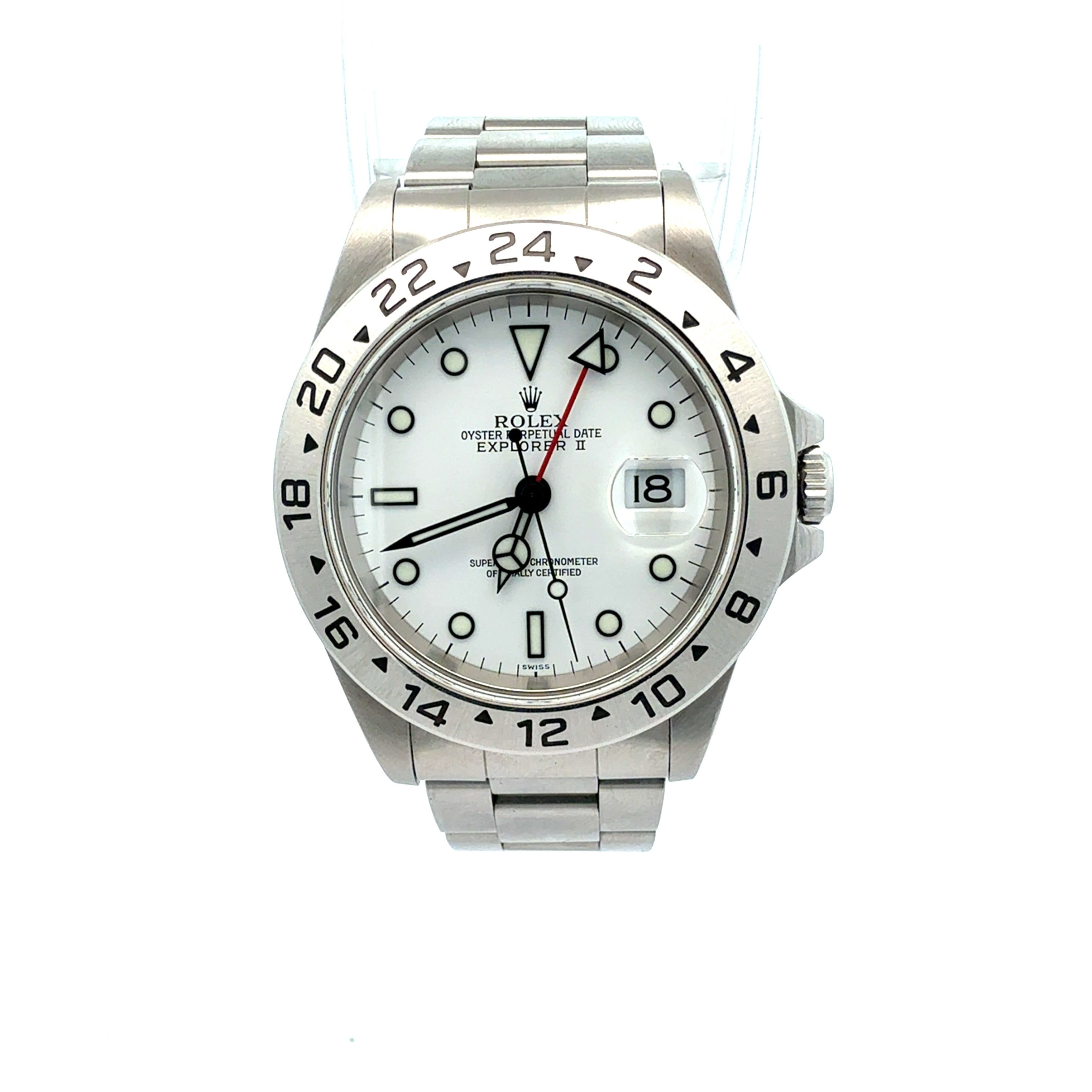 Rolex Explorer II reference 16570 'Swiss Only'