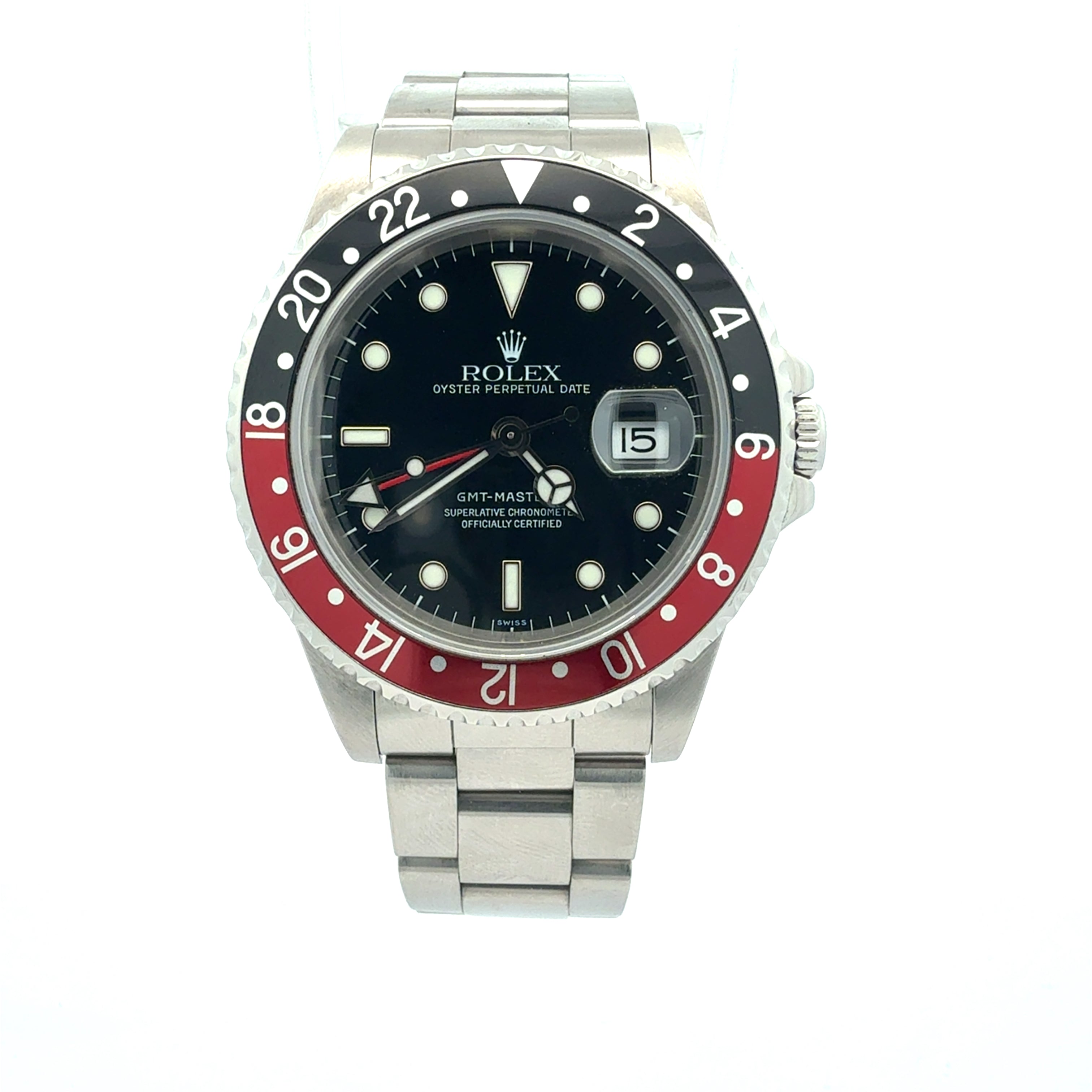 Rolex GMT Master II Coke reference 16710