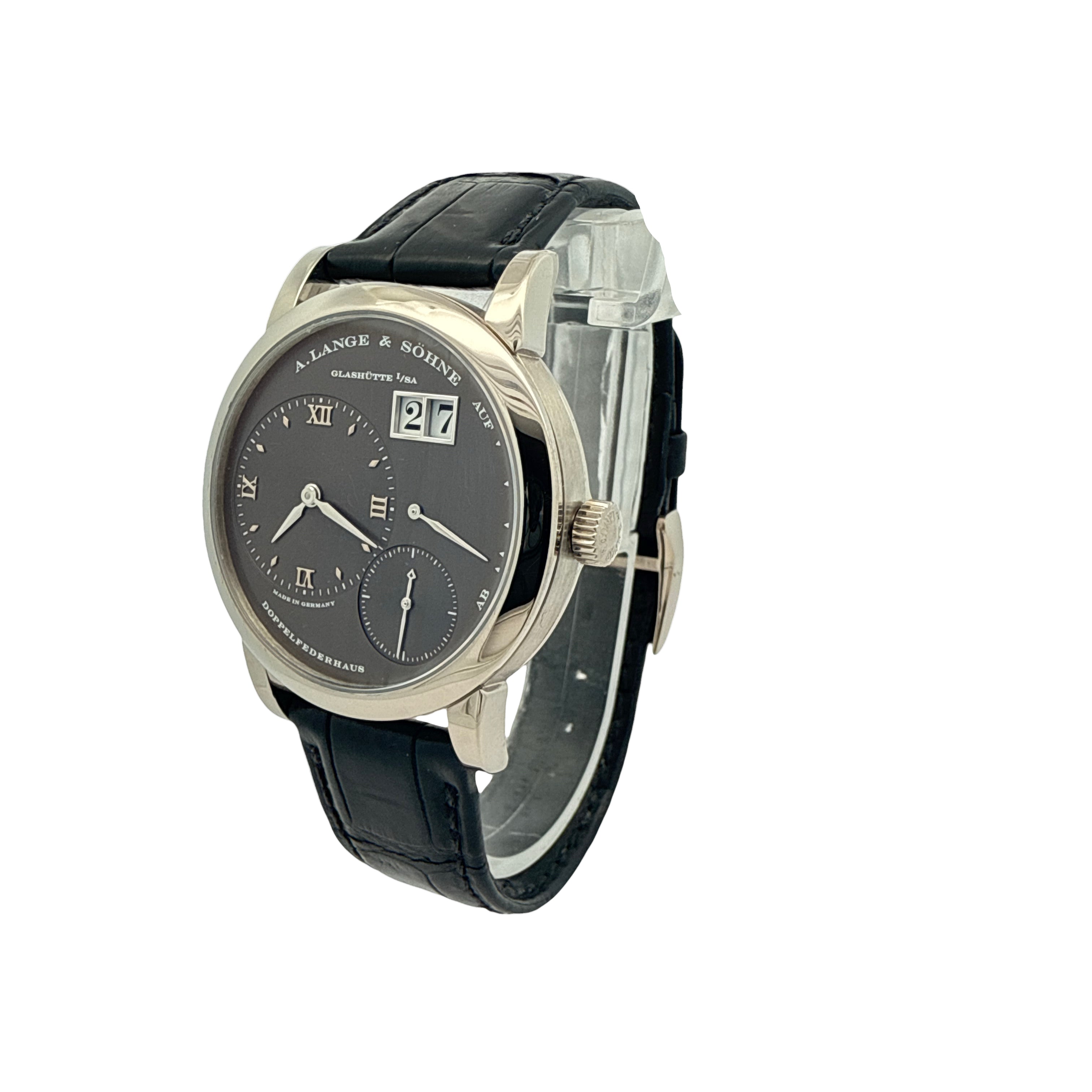 A. Lange & Söhne Lange 1 reference  101.030 White Gold Slate Dial