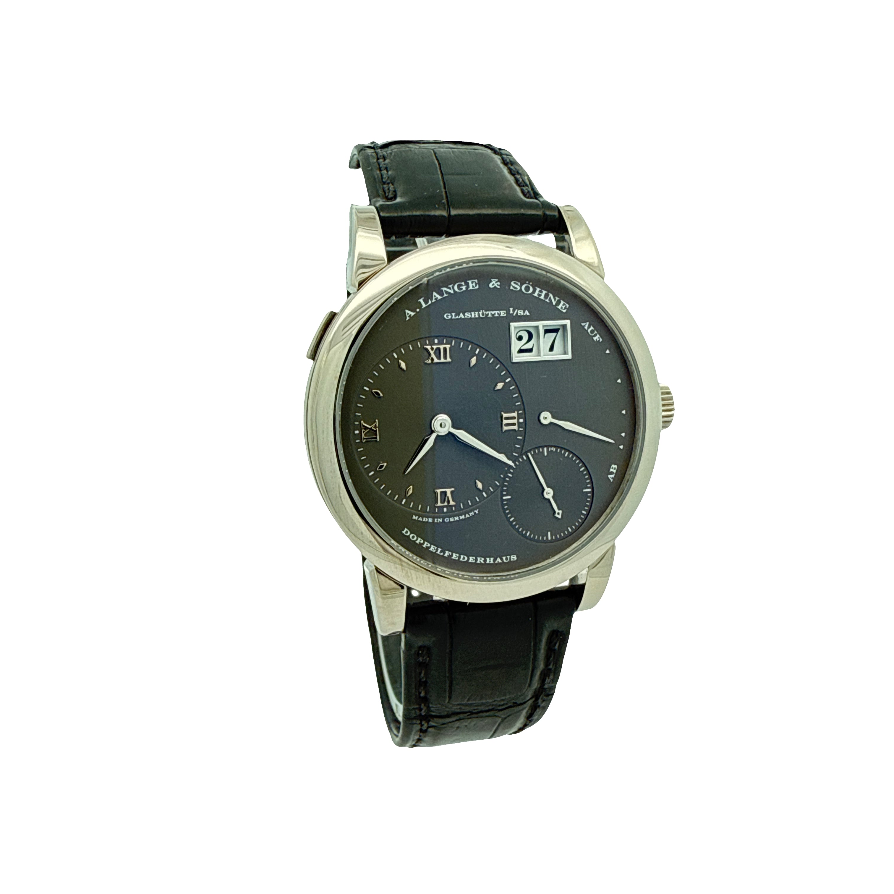 A. Lange & Söhne Lange 1 reference  101.030 White Gold Slate Dial