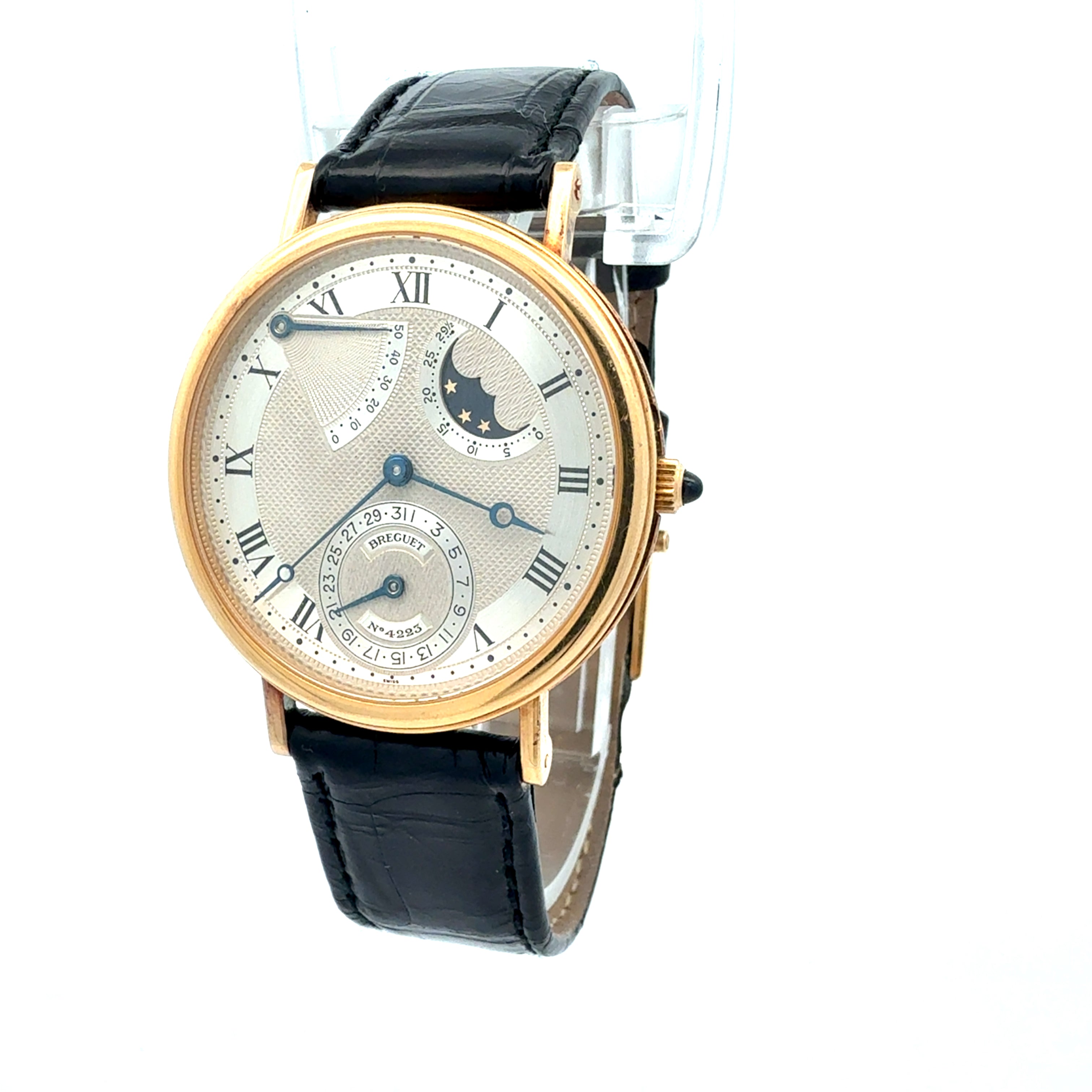 Breguet 18ct Gold Classique Monophasé and Power Reserve reference 3130