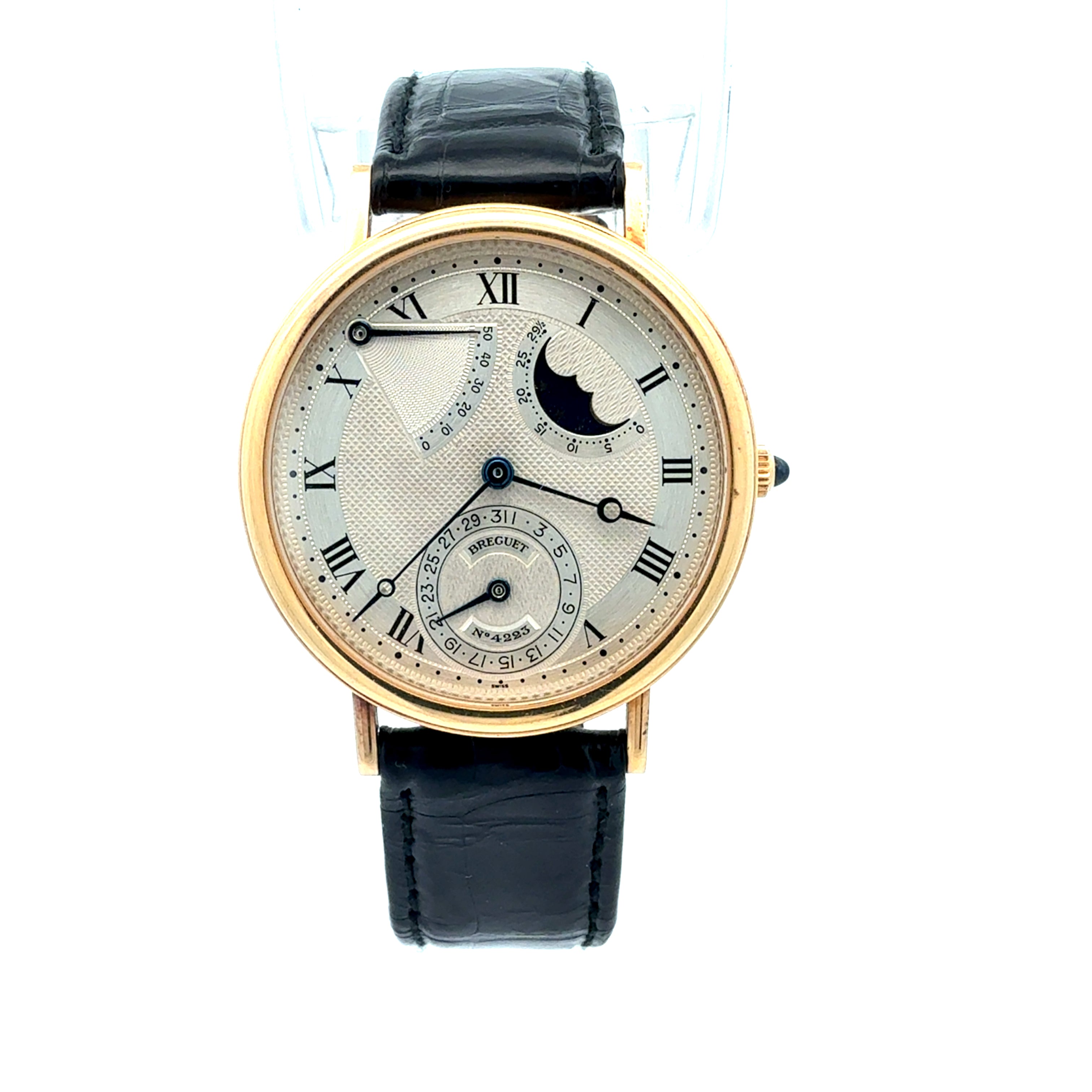 Breguet 18ct Gold Classique Monophasé and Power Reserve reference 3130