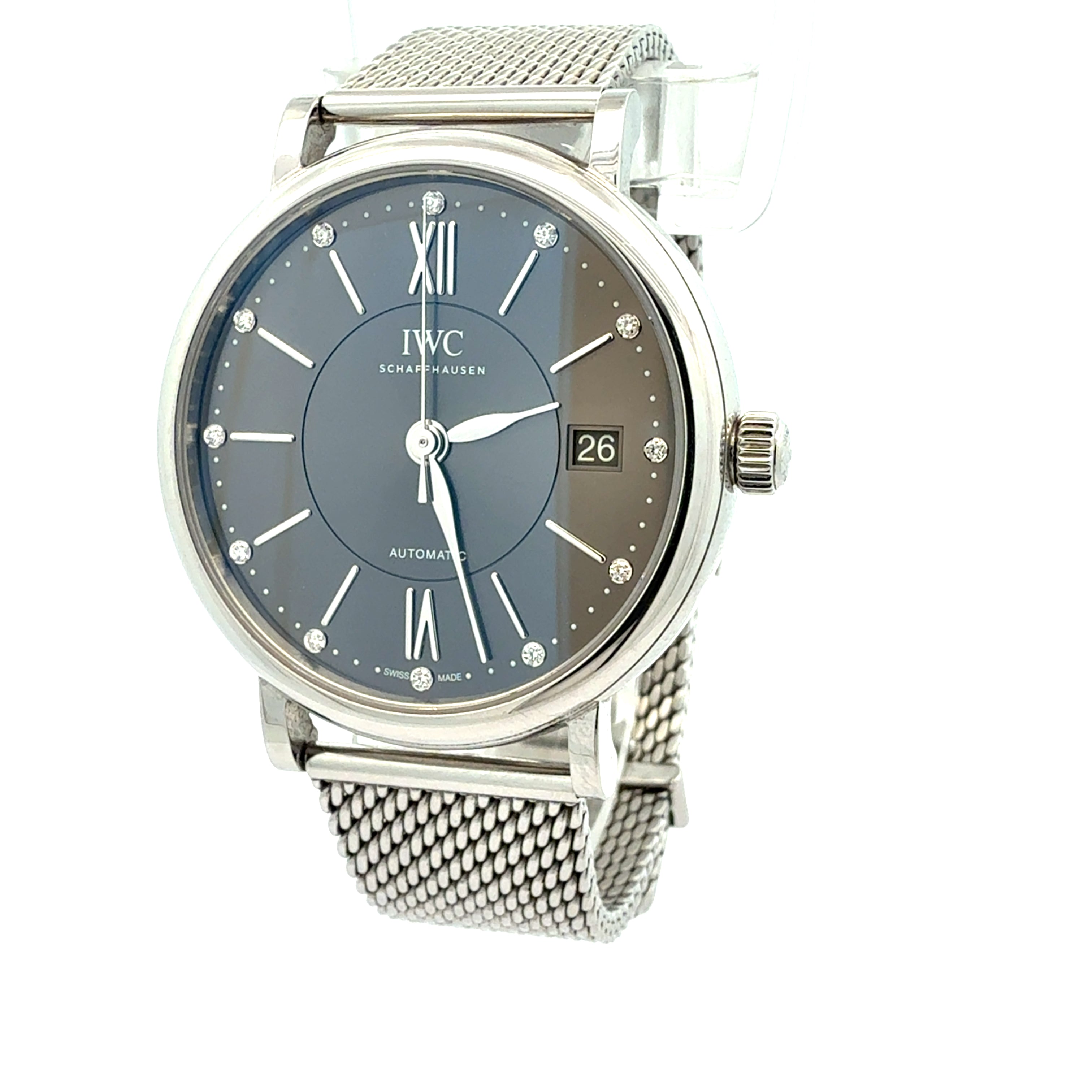 IWC Portifino Reference IW458110 Grey Diamond Dial