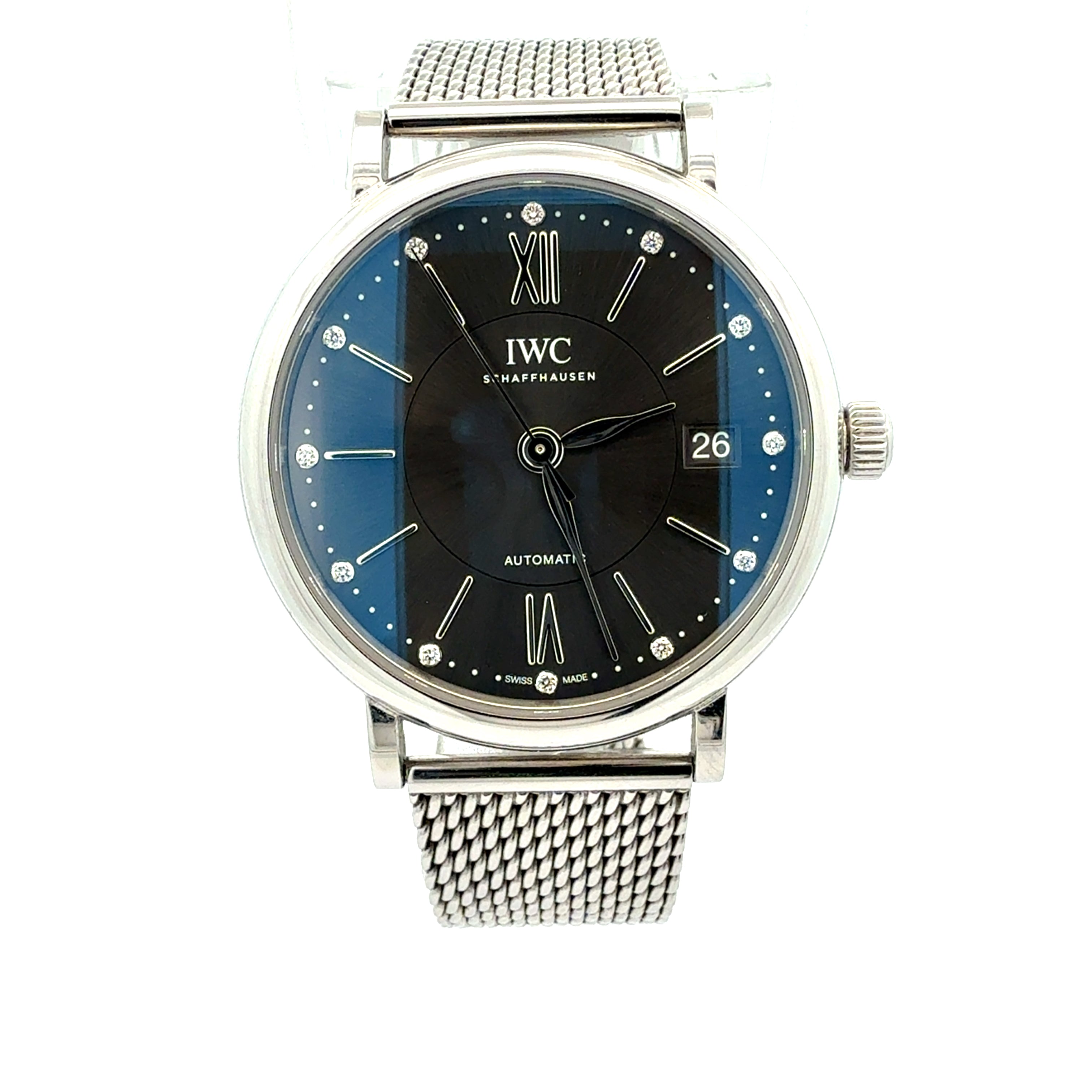 IWC Portifino Reference IW458110 Grey Diamond Dial