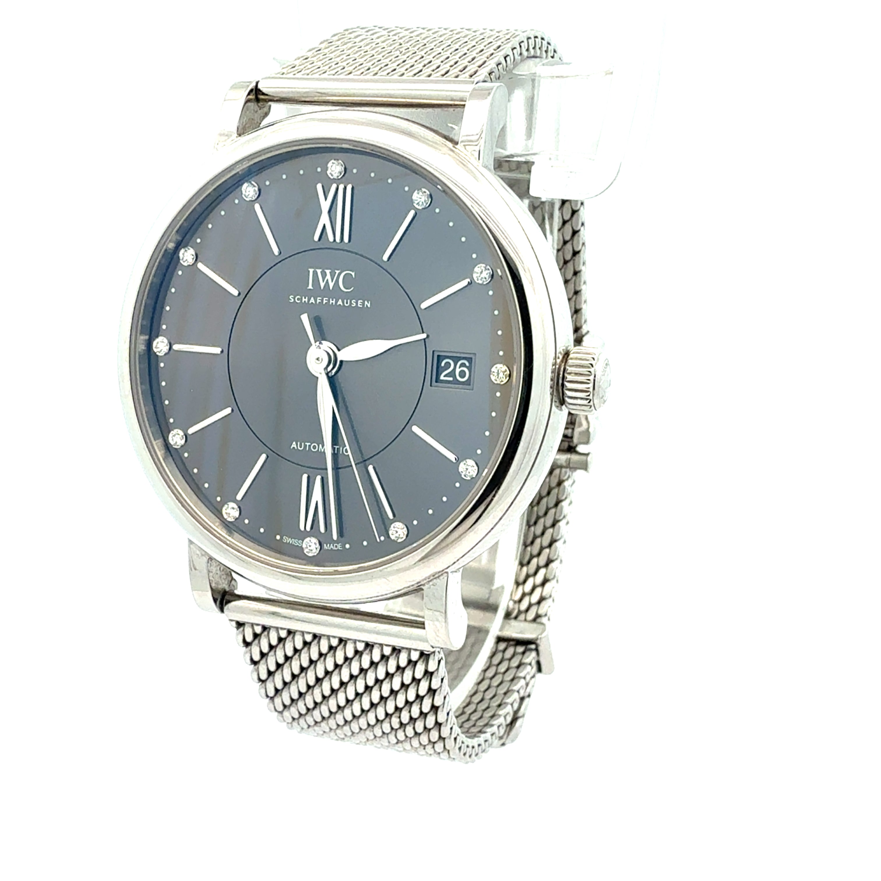 IWC Portifino Reference IW458110 Grey Diamond Dial