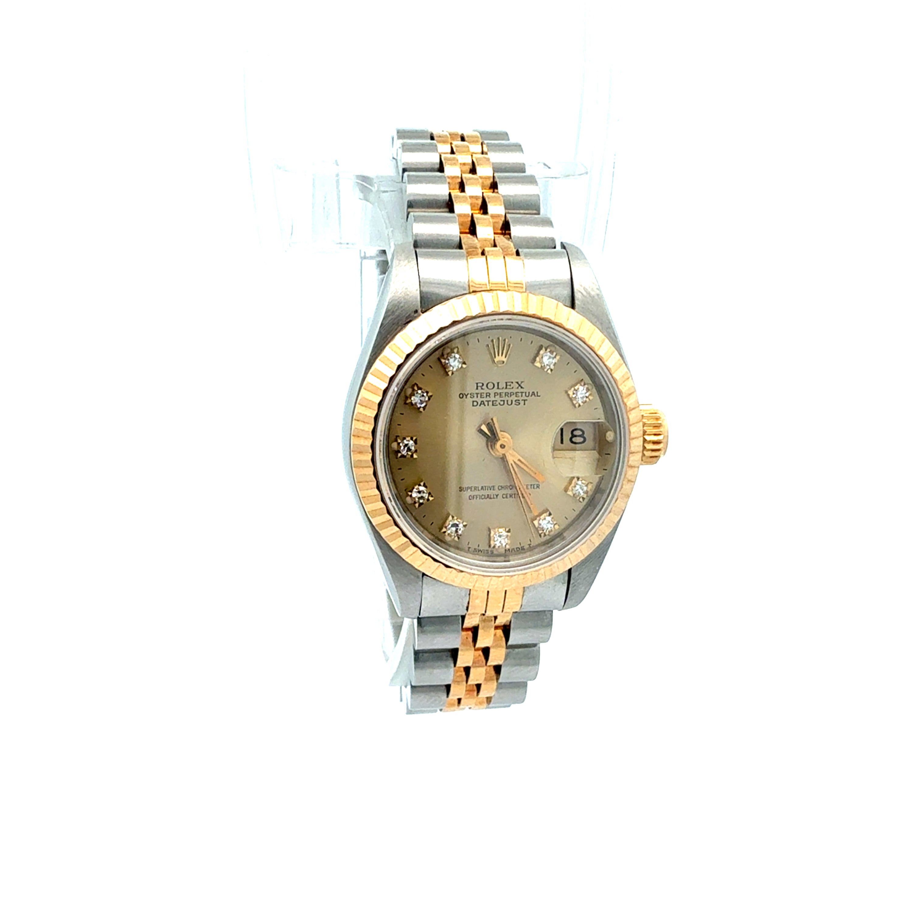 Rolex Lady Datejust reference 69173 Factory Diamond Dial