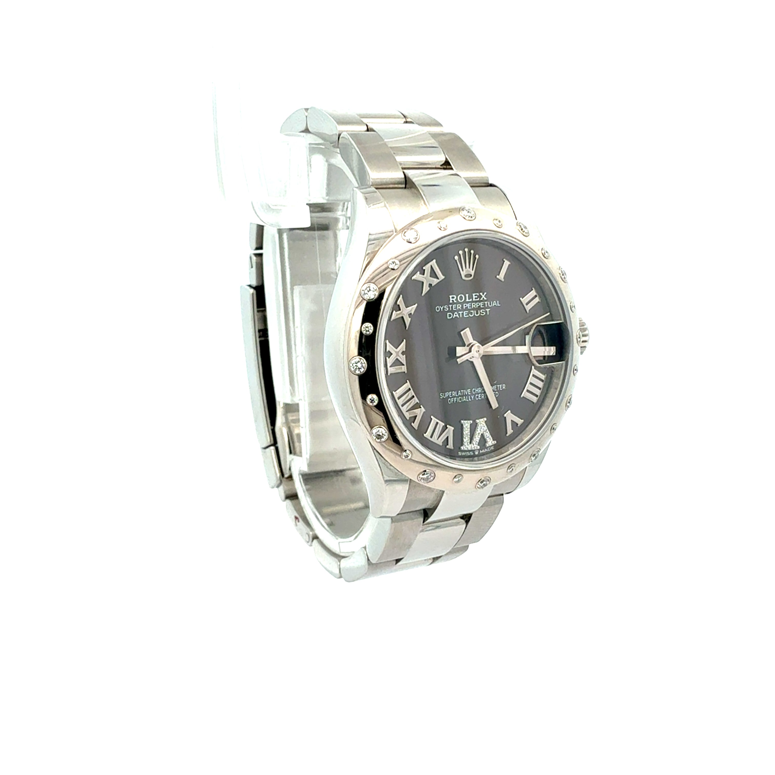 Rolex Datejust 31 reference 278344RBR Factory Diamond Bezel