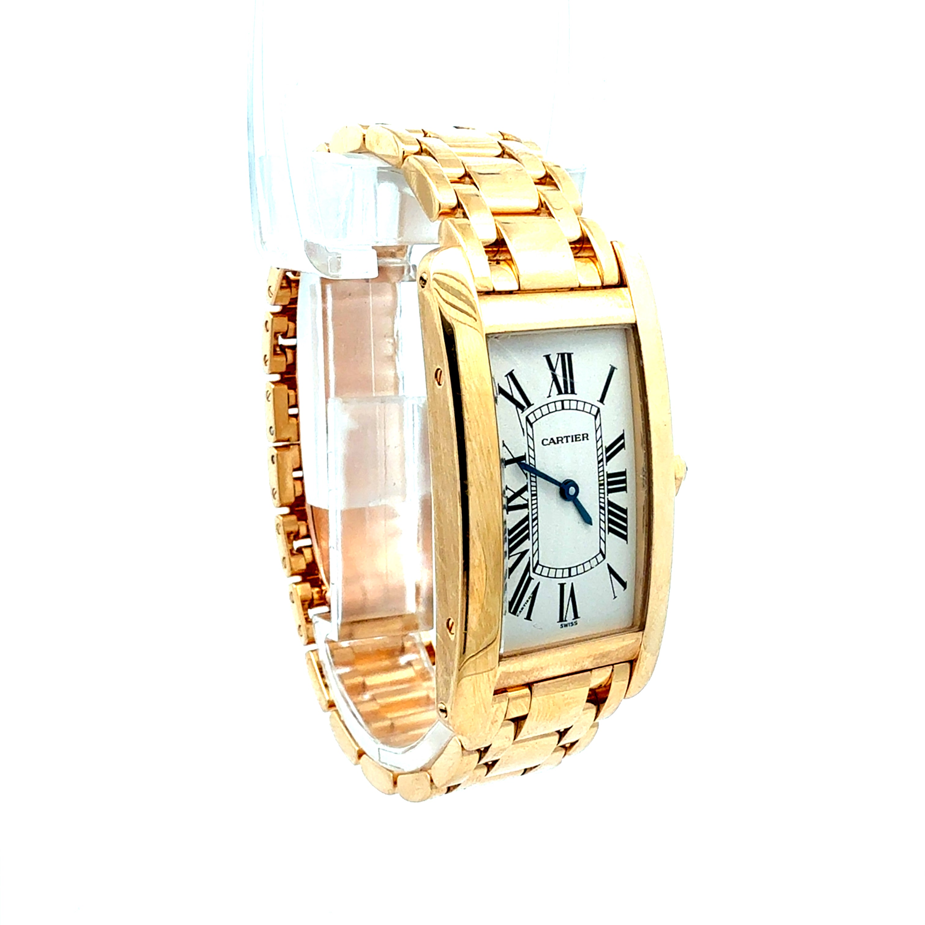 Cartier 18ct Gold Tank Américaine référence 1720
