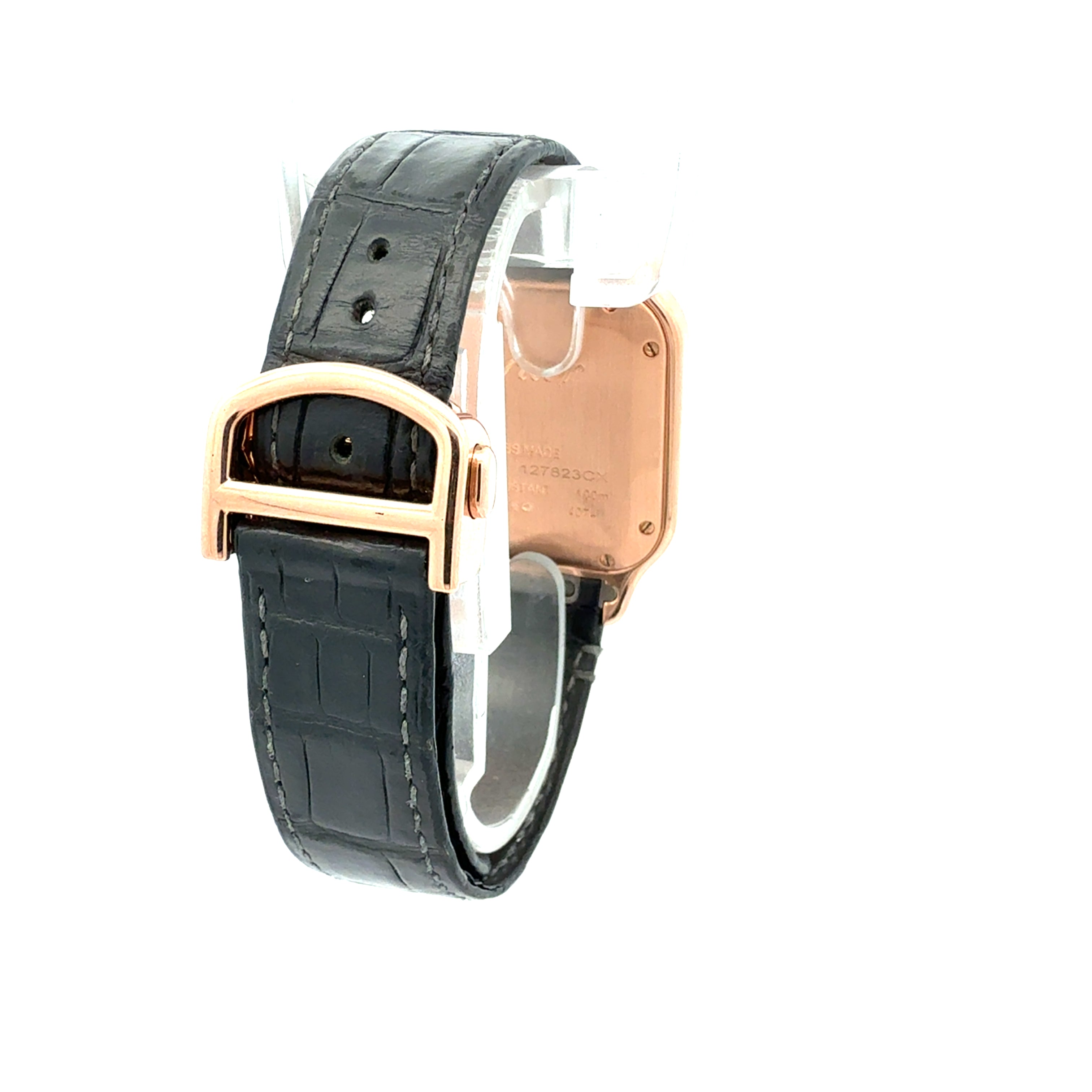Cartier 18ct Rose Gold Santos De Cartier reference WGSA0028