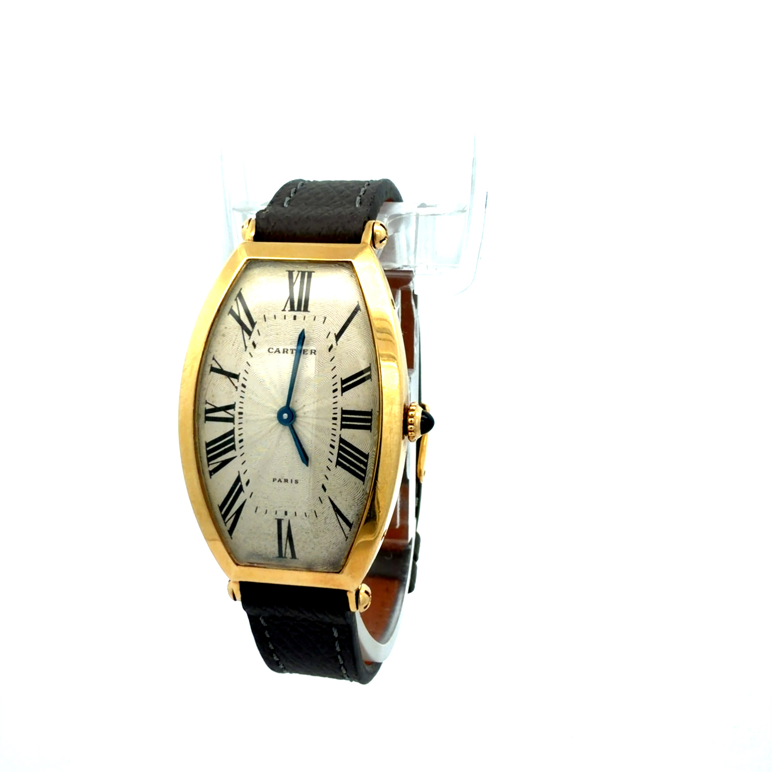 Cartier 18ct Gold Tonneau Jumbo Paris