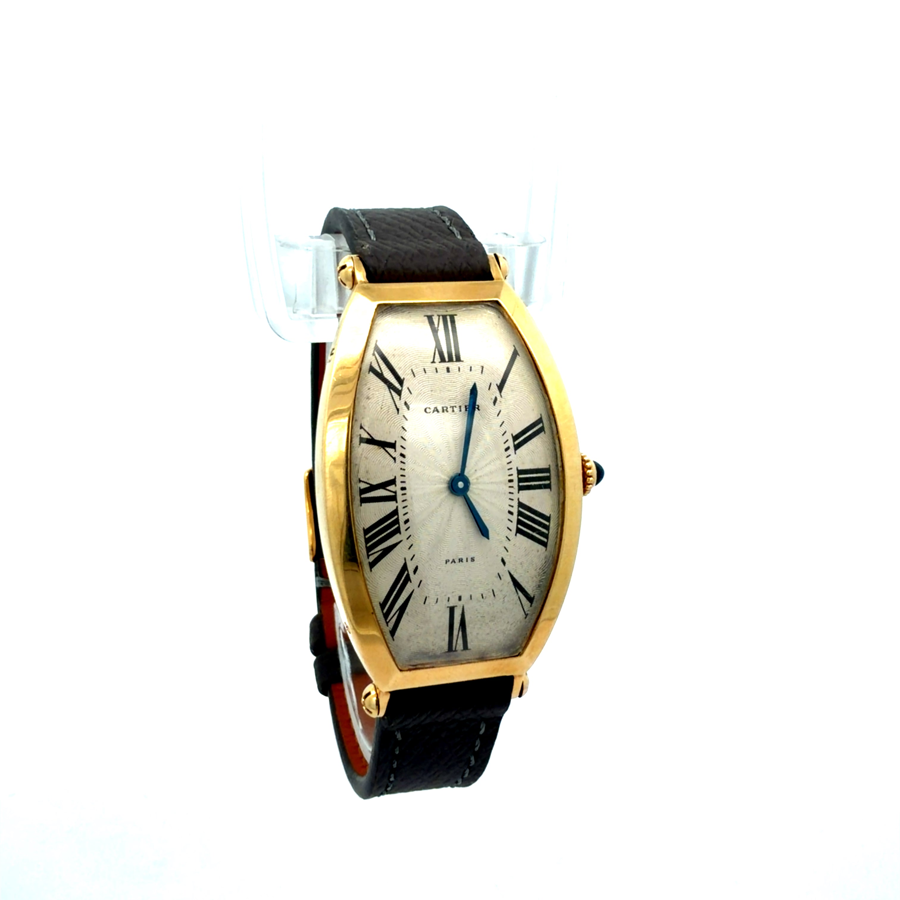 Cartier 18ct Gold Tonneau Jumbo Paris