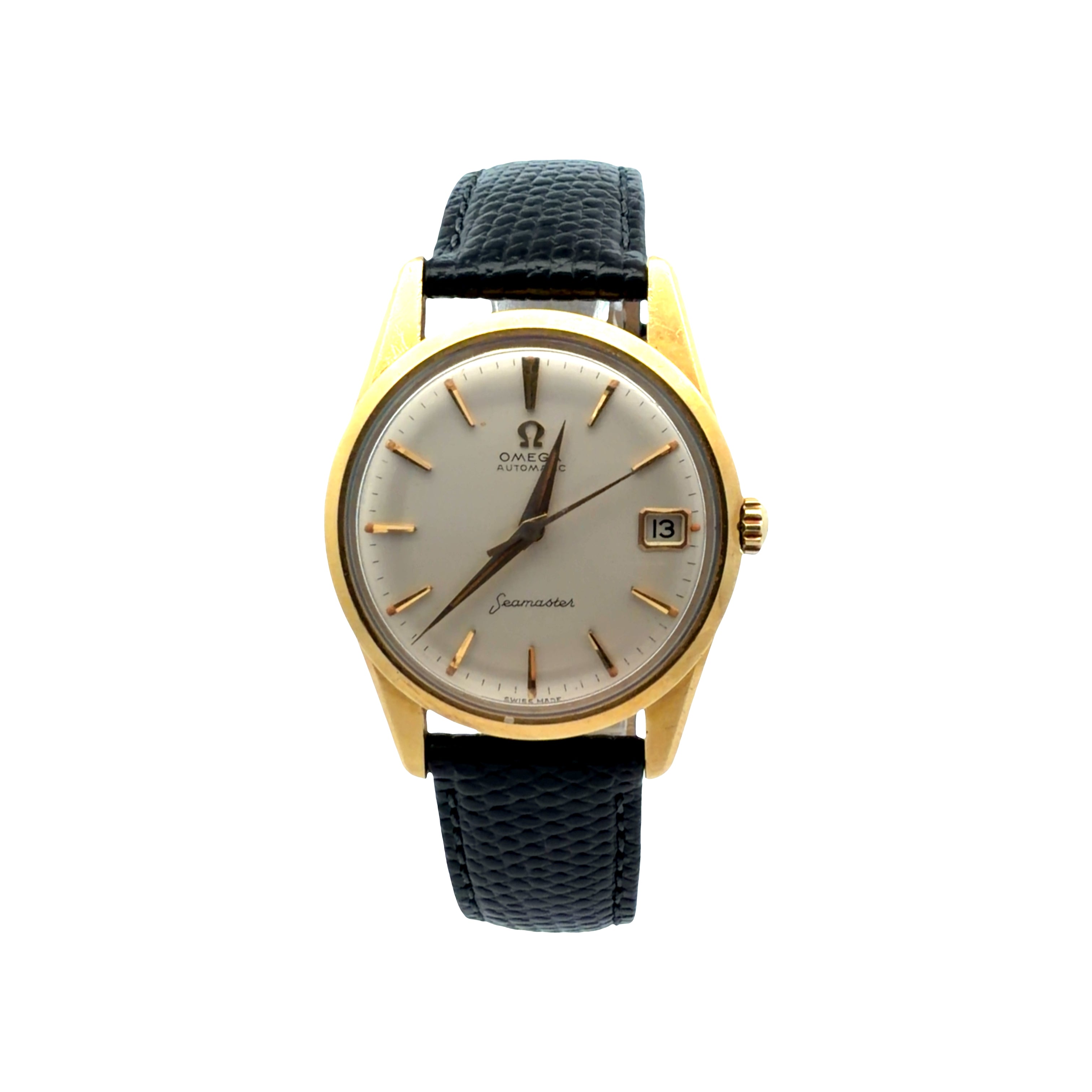 Omega 18ct Gold Seamaster reference 166.010