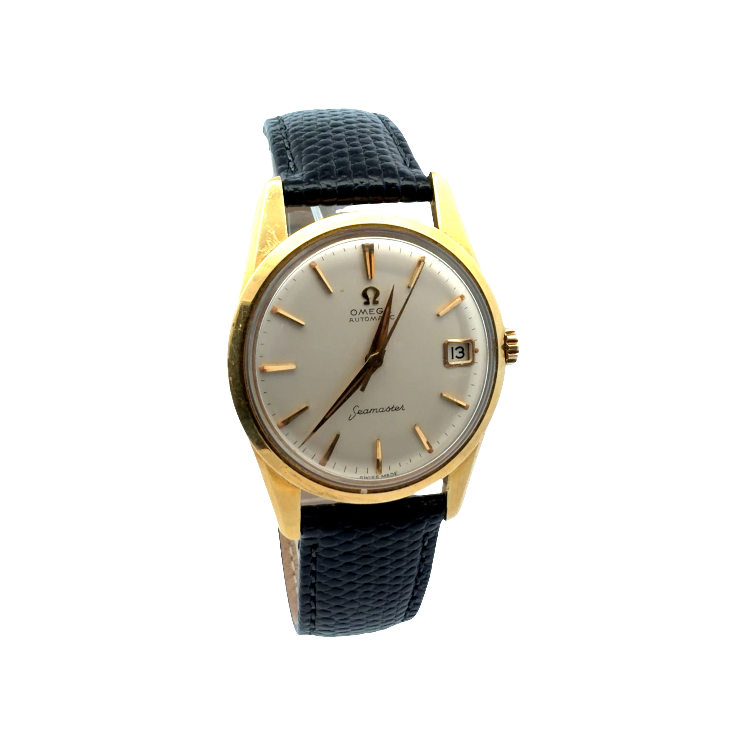 Omega 18ct Gold Seamaster reference 166.010
