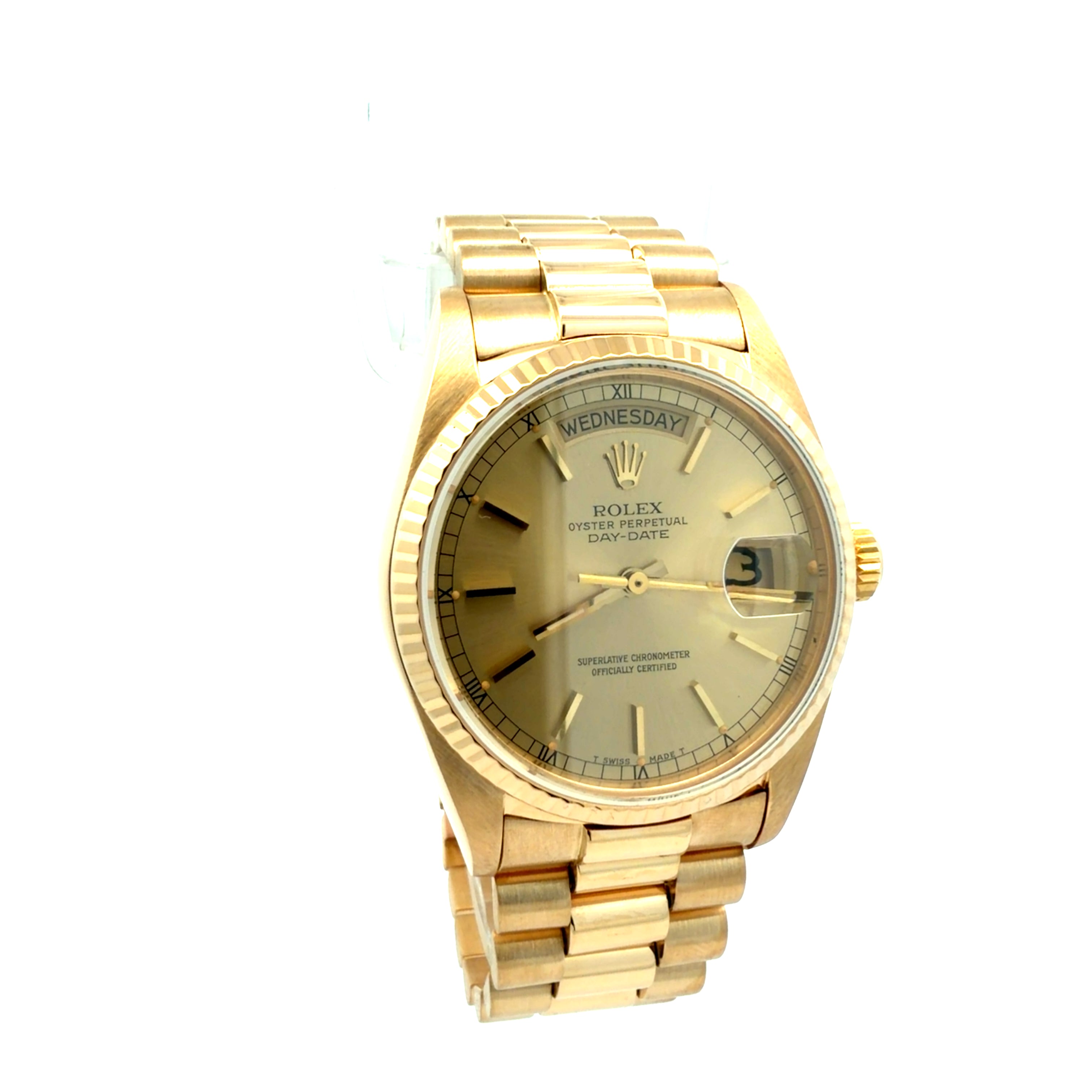 Rolex 18ct Yellow Gold Day Date reference 18038